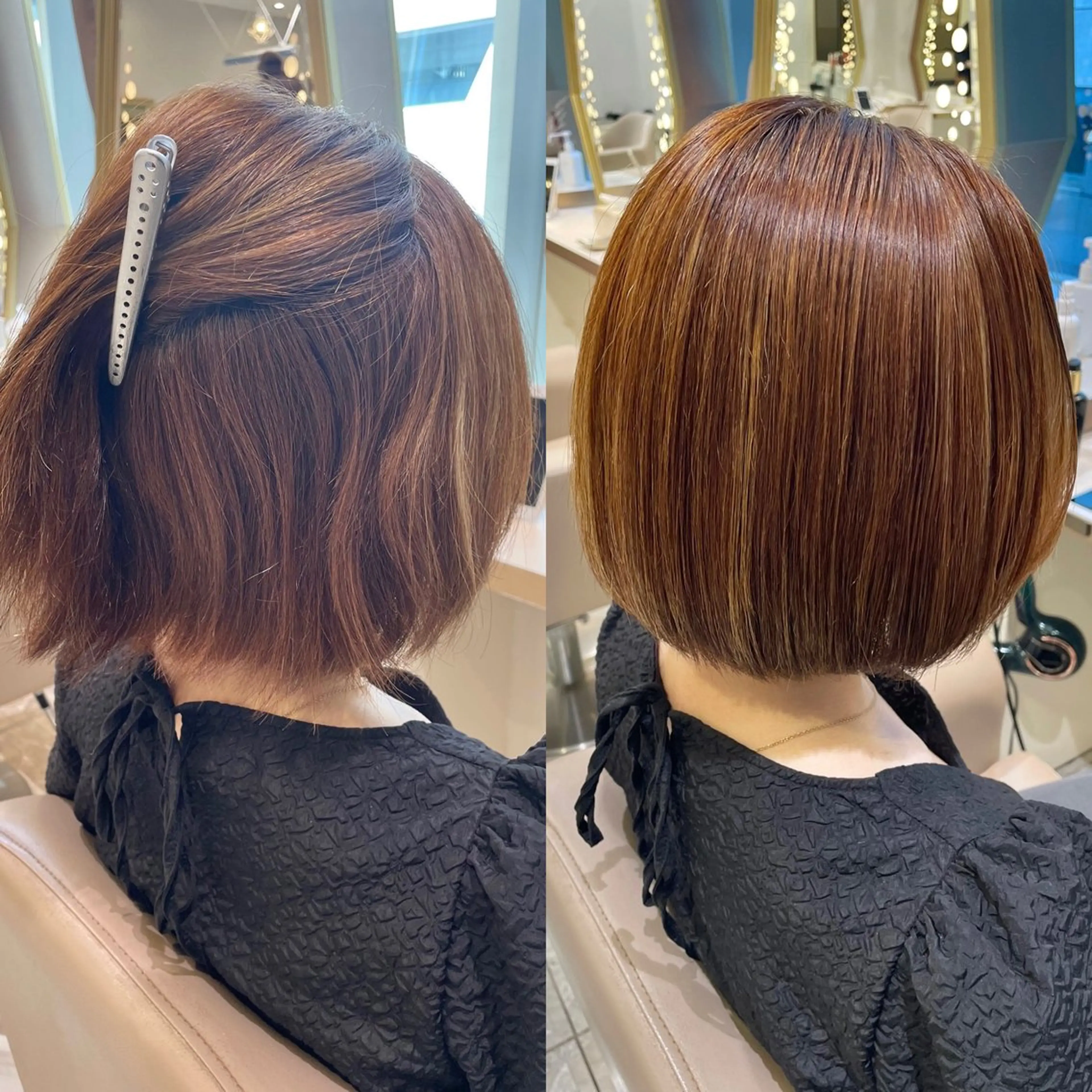 ショート カラー 縮毛矯正 トリートメント 【乾かすだけの感動】 松田創太のヘアスタイル