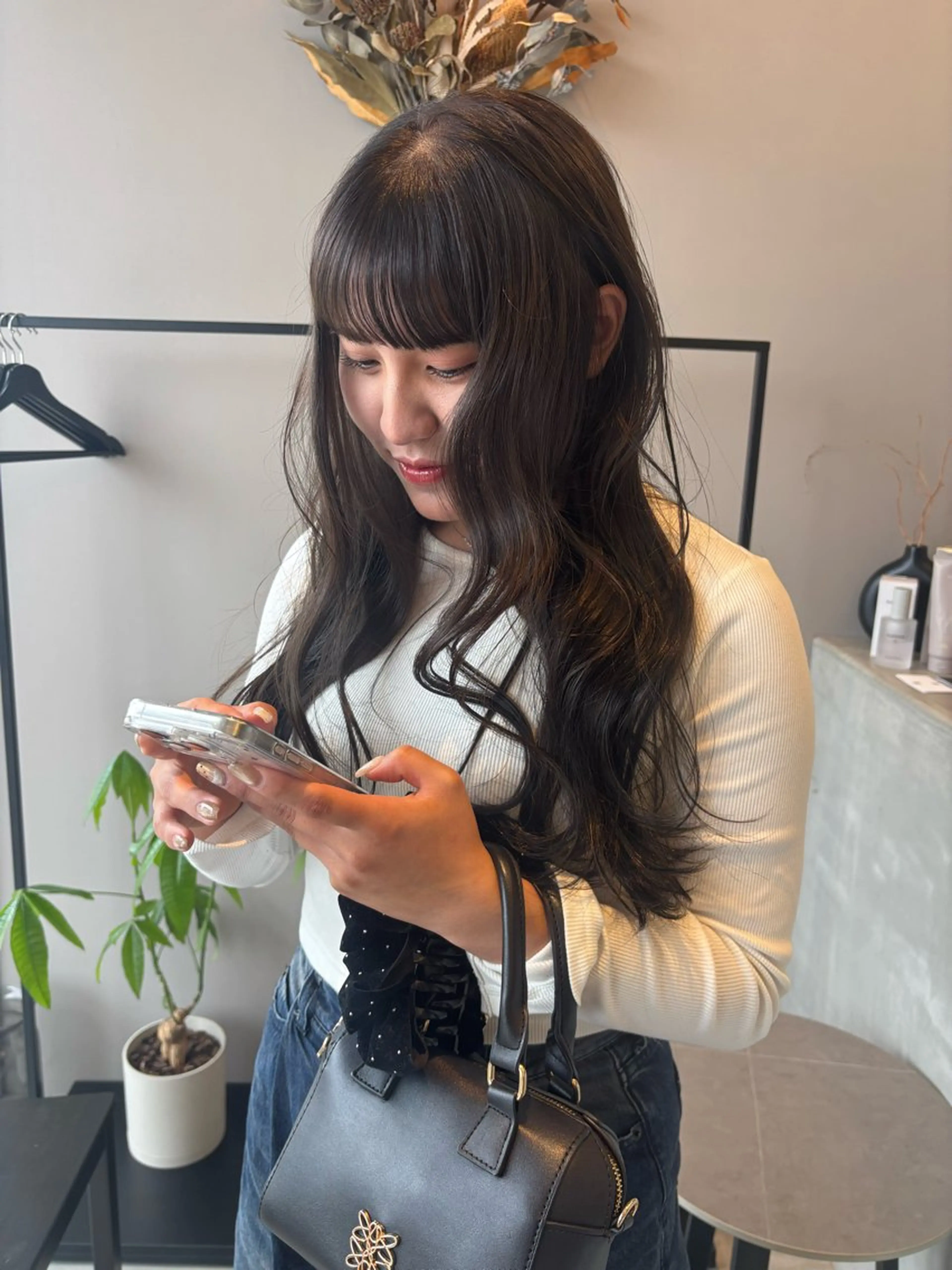 ロング ヘアカラー トリートメント niil所属・miyu /niilのヘアスタイル