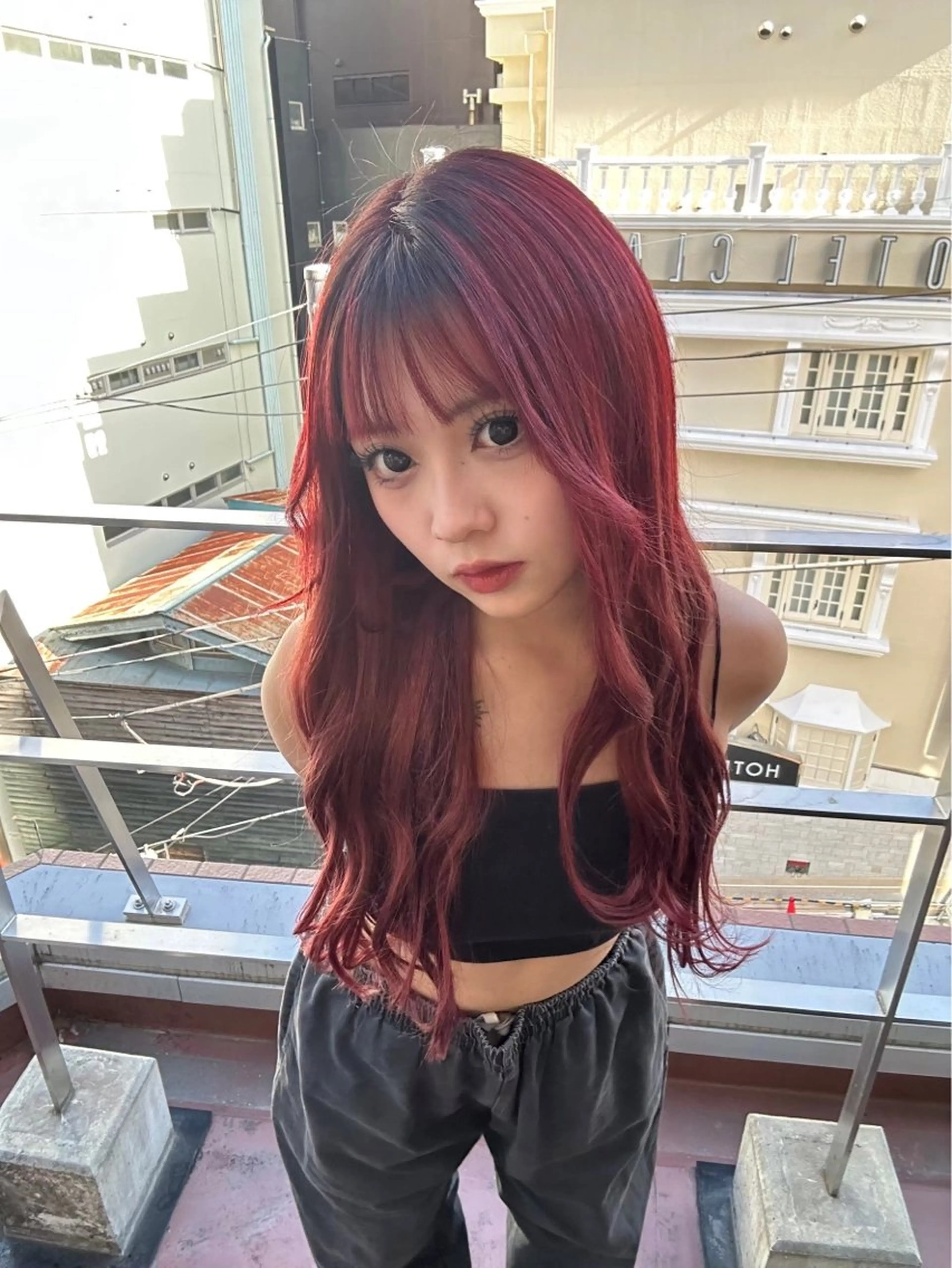 ロング カラー ハイトーン/ゆるふわ 🎨𖥔ׁTOMO♡のヘアスタイル