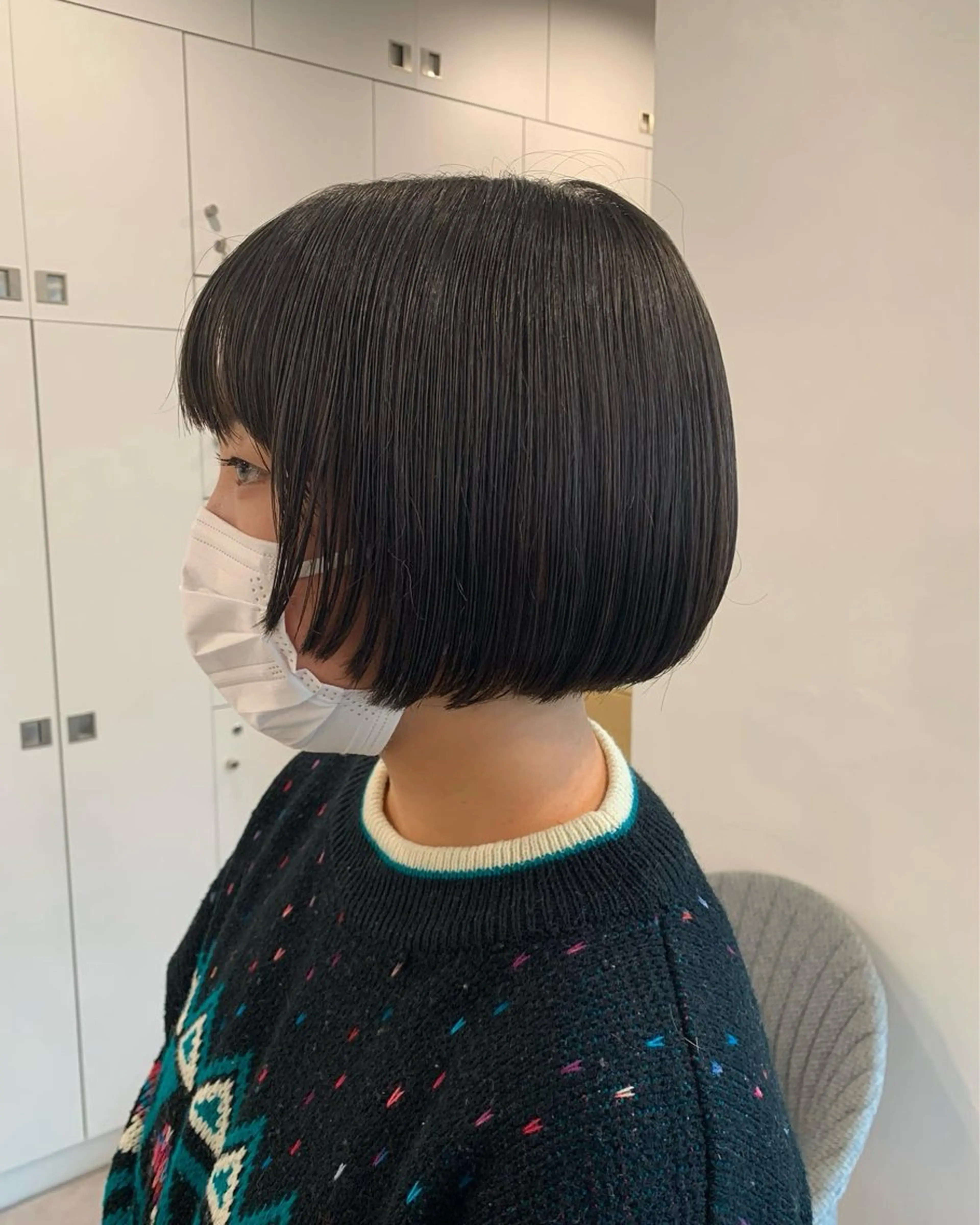 ショート ボブ カット shian橋本南口所属・月200人を担当 💇‍♀️栗林のヘアスタイル
