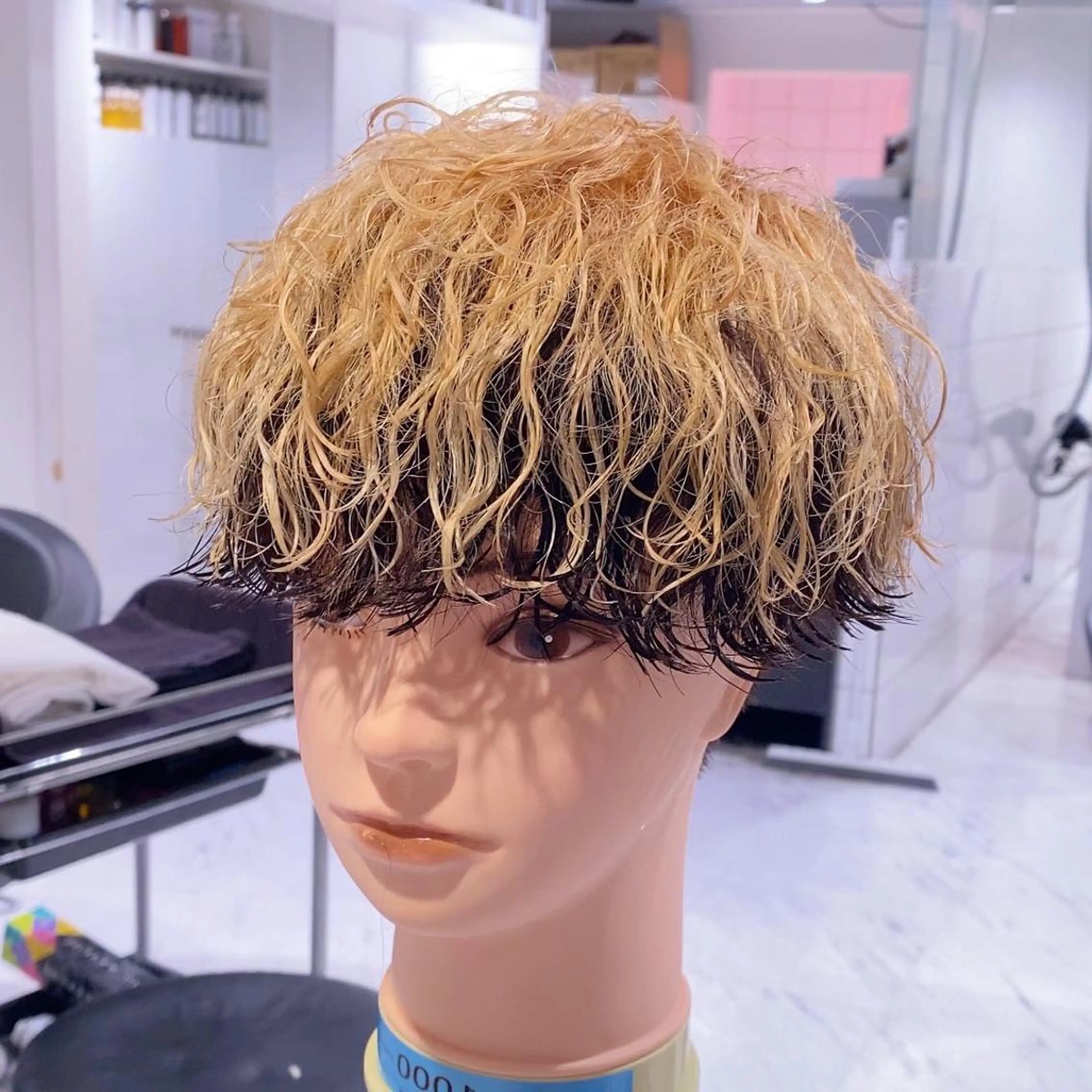 ショート カラー パーマ メンズ ✂️メンズカット ひろき✂️のヘアスタイル