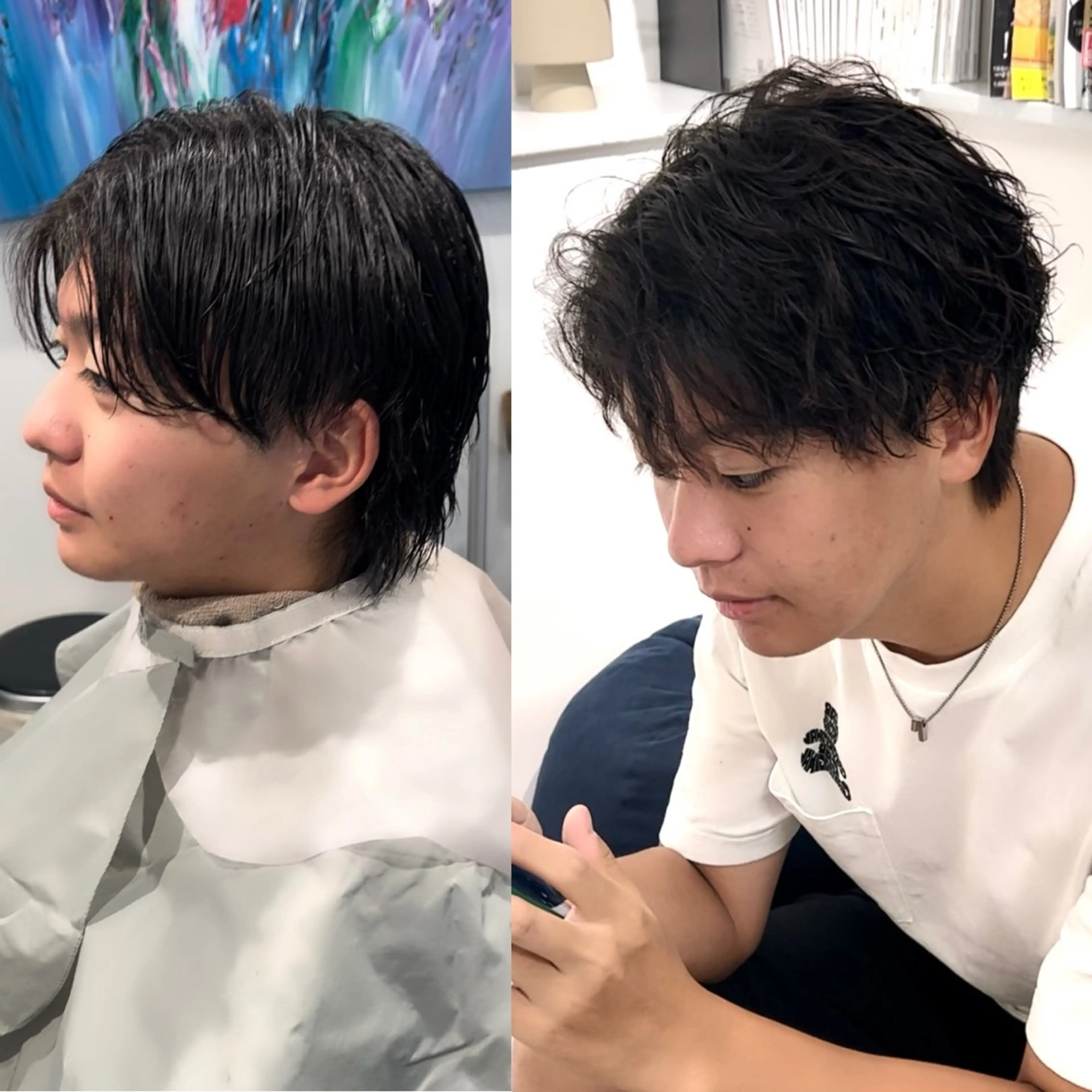 メンズ リベイルけんた モデル募集のヘアスタイル