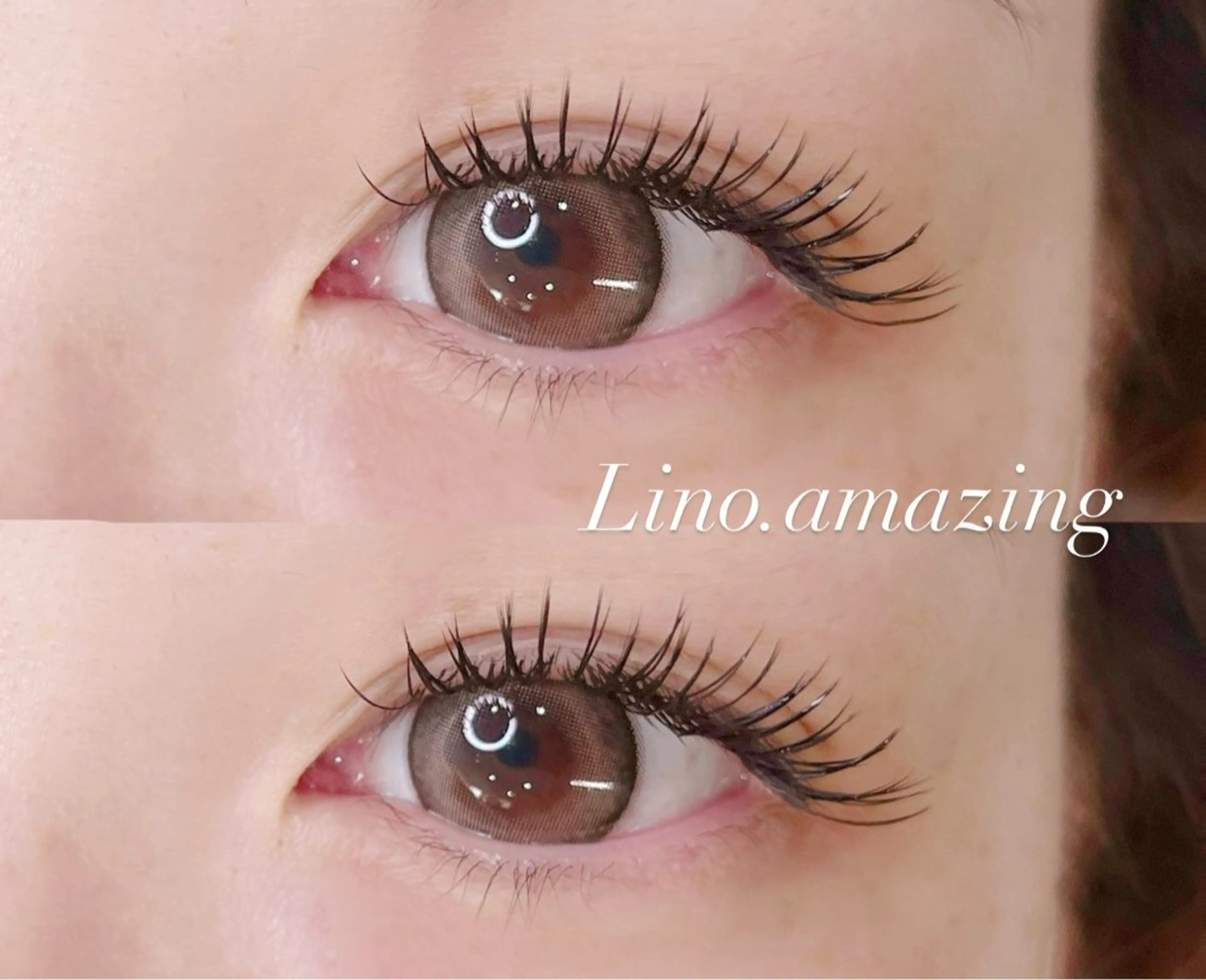 マツエク・マツパ フラットラッシュ マツエク Lino. amazing リサのマツエク・マツパデザイン