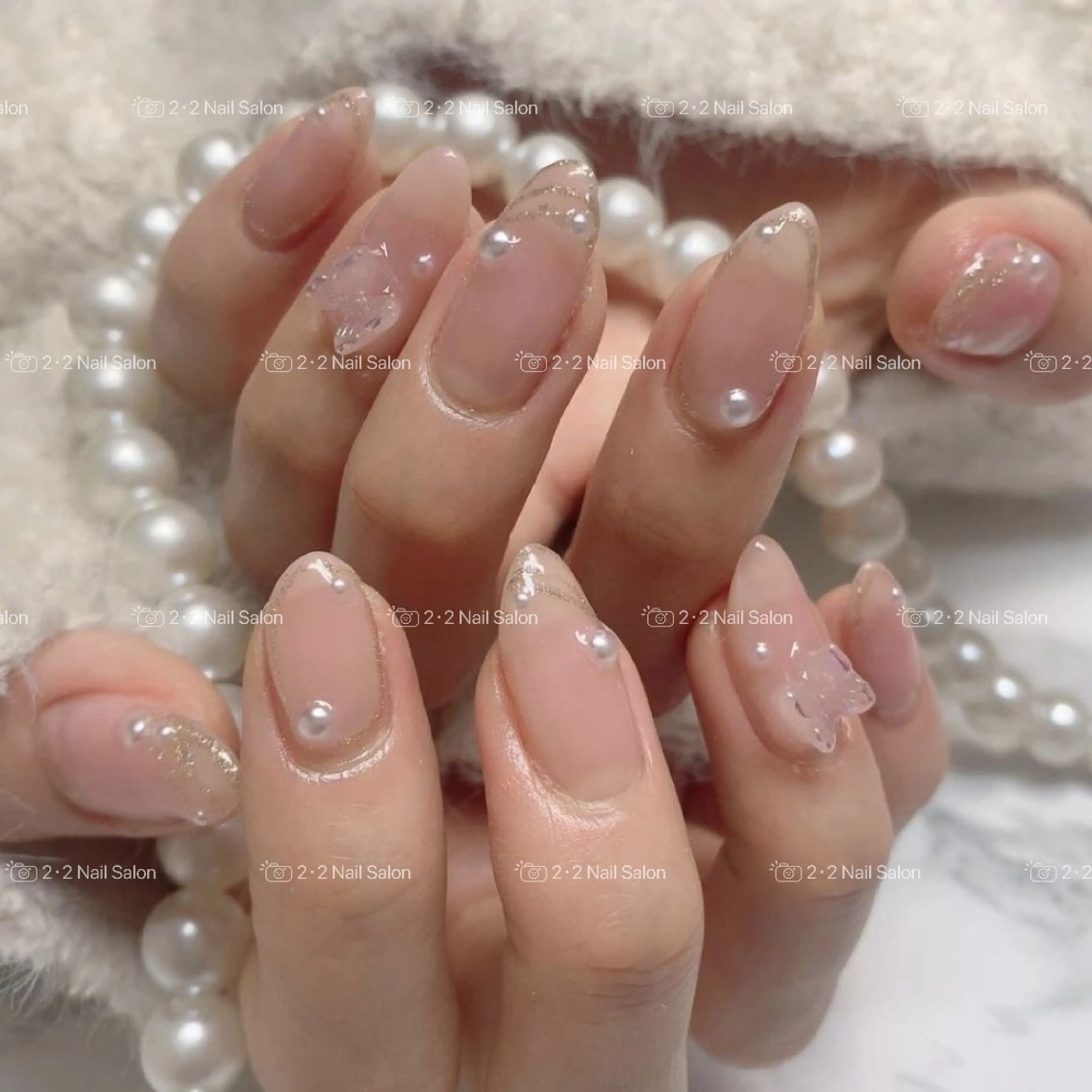 ネイル アートネイル Rainrain💧 パーツ豊富、やり放題のネイルデザイン