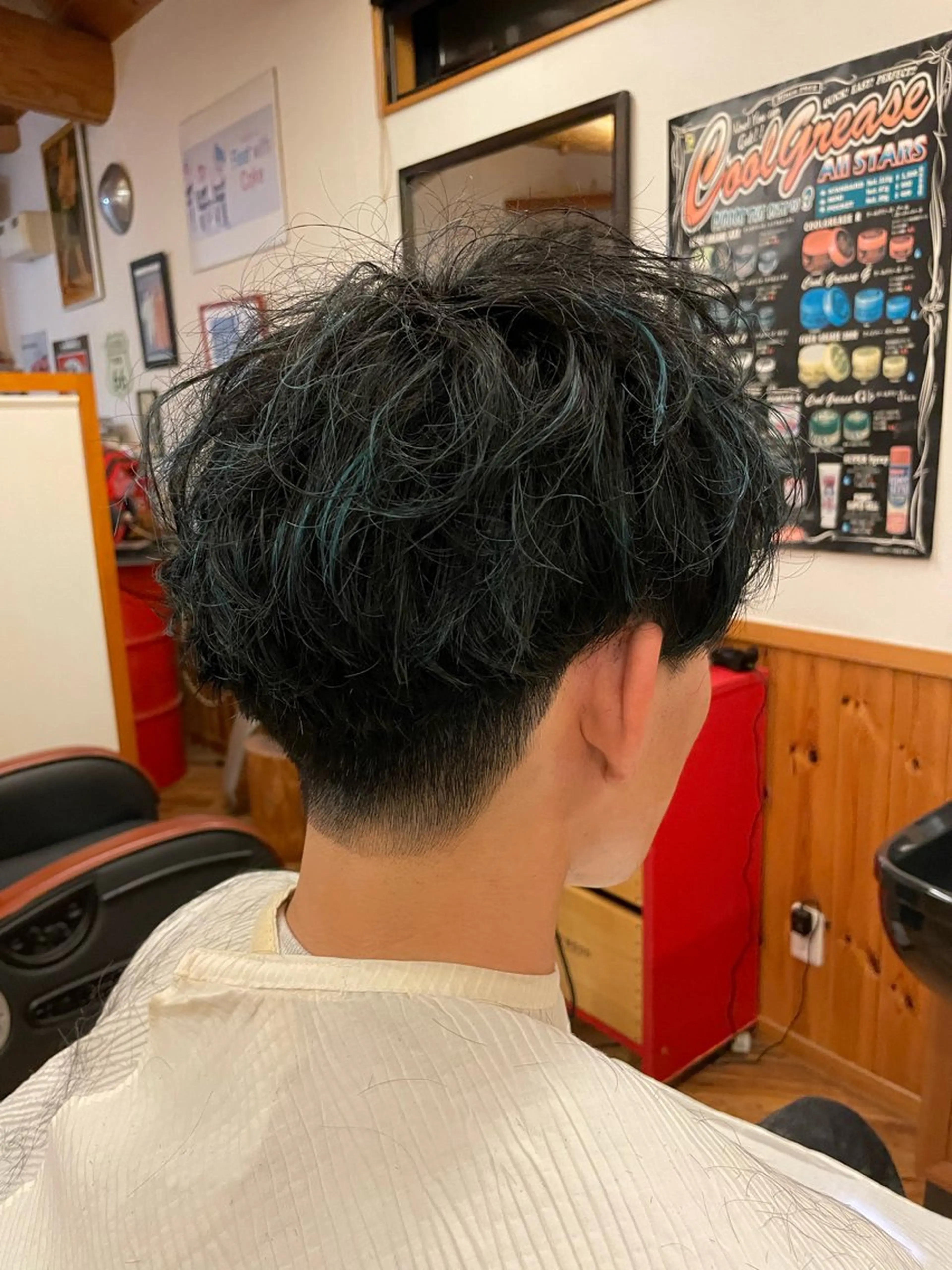 メンズ マッシュ ツーブロック 刈り上げ 西沢 良彌のヘアスタイル