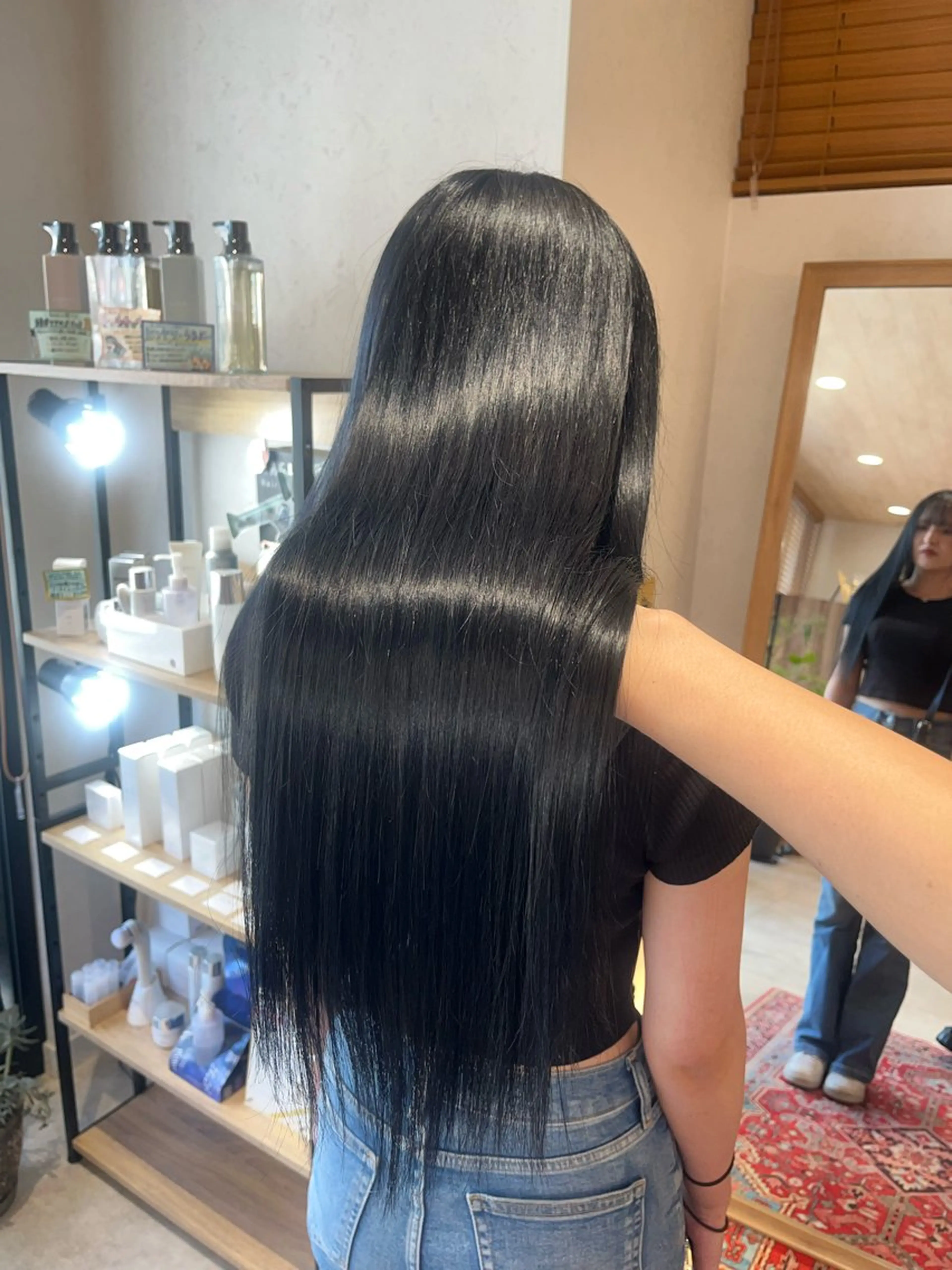 ロング カラー ケアカラー 産休中です 艶カラー♡オカのヘアスタイル