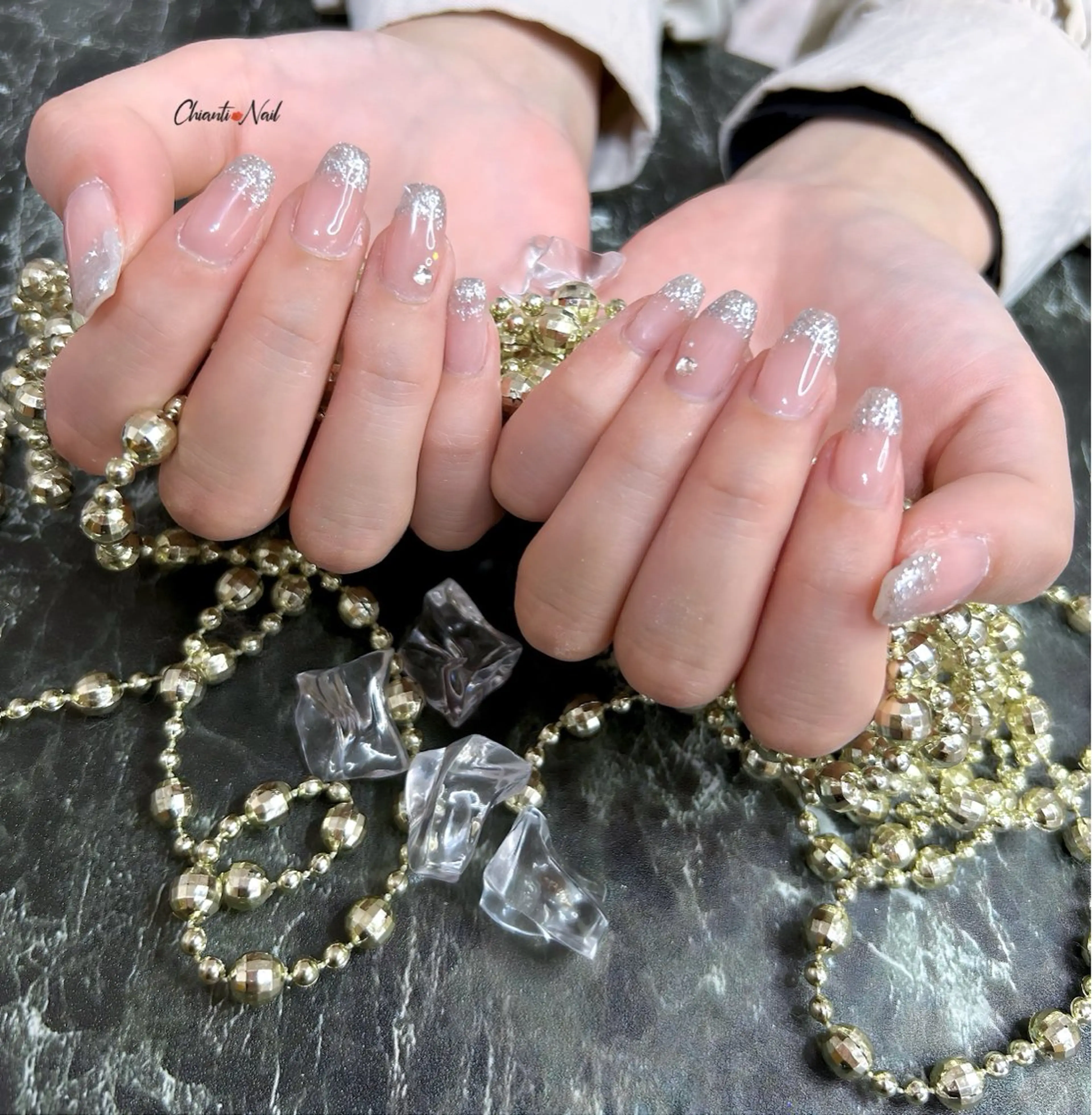 ネイル ラメ(グリッター) Chianti Nailのネイルデザイン