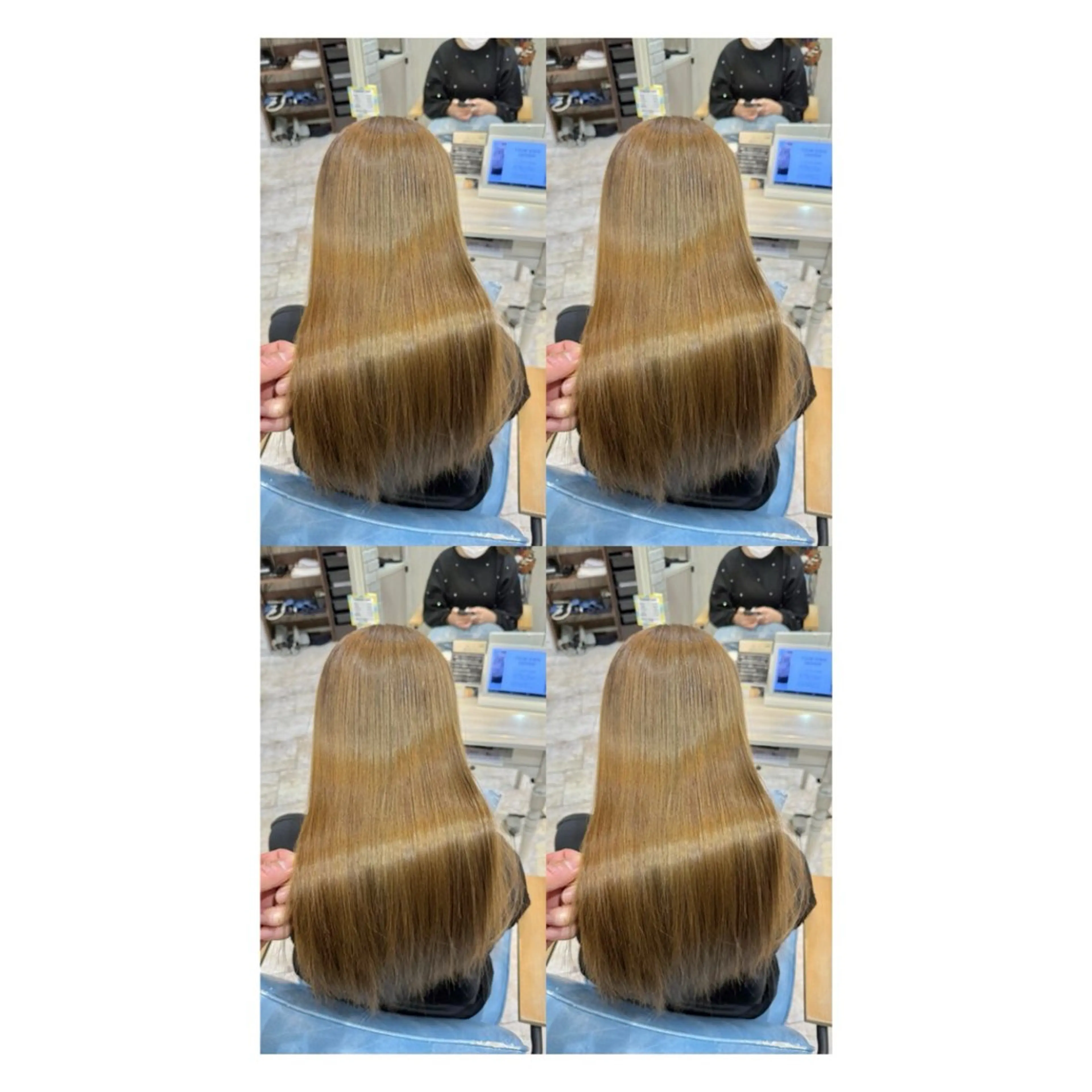 ロング カラー インナーカラー 髪質改善 カット トリートメント 店長✨レイヤー✖️ 髪質改善✖️韓国ヘアのヘアスタイル