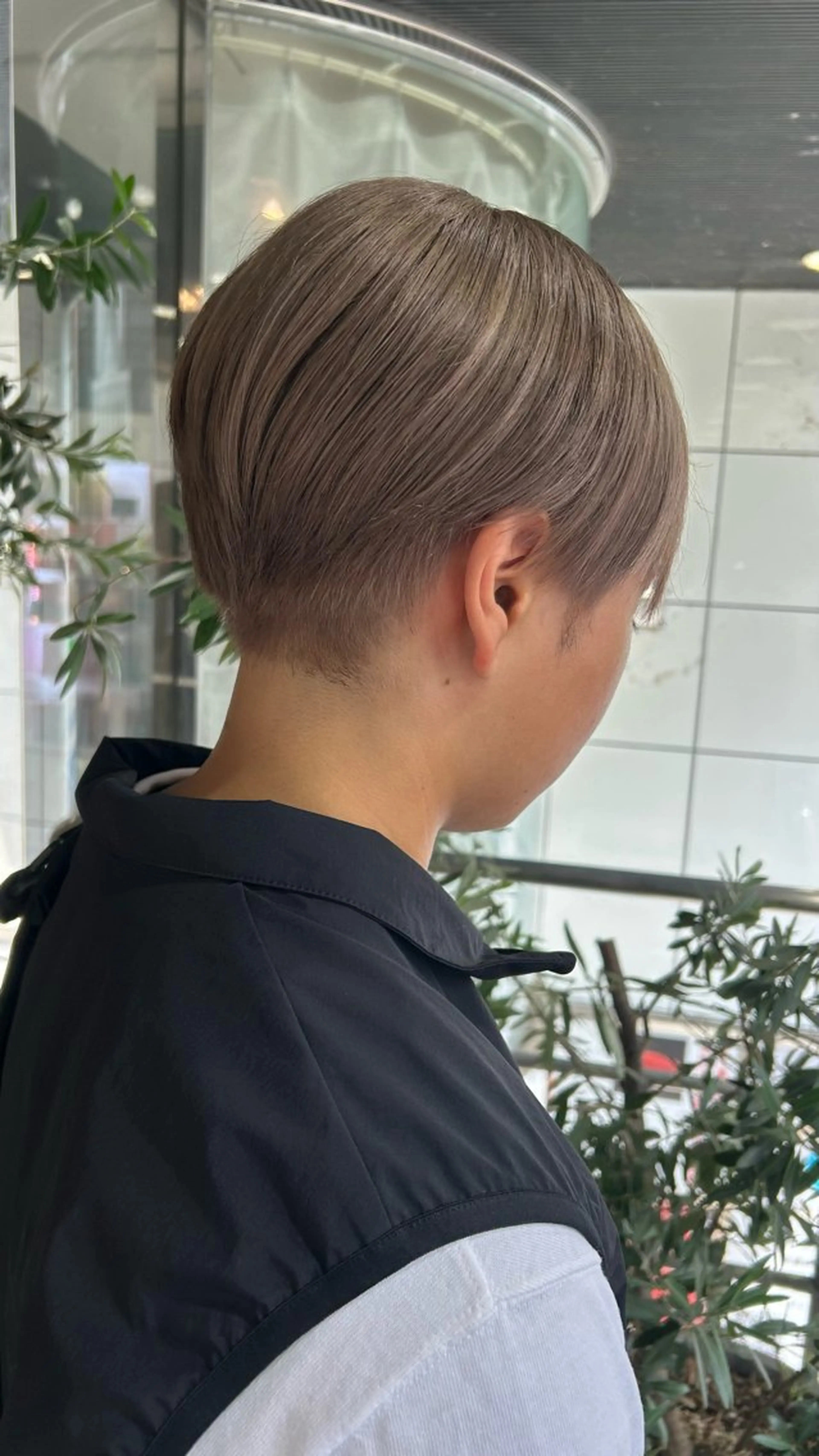 ショート カラー ベージュカラー ココアベージュ ヘアカラー トリートメント 似合わせカット/ メンズ/ココネ⭐️のヘアスタイル