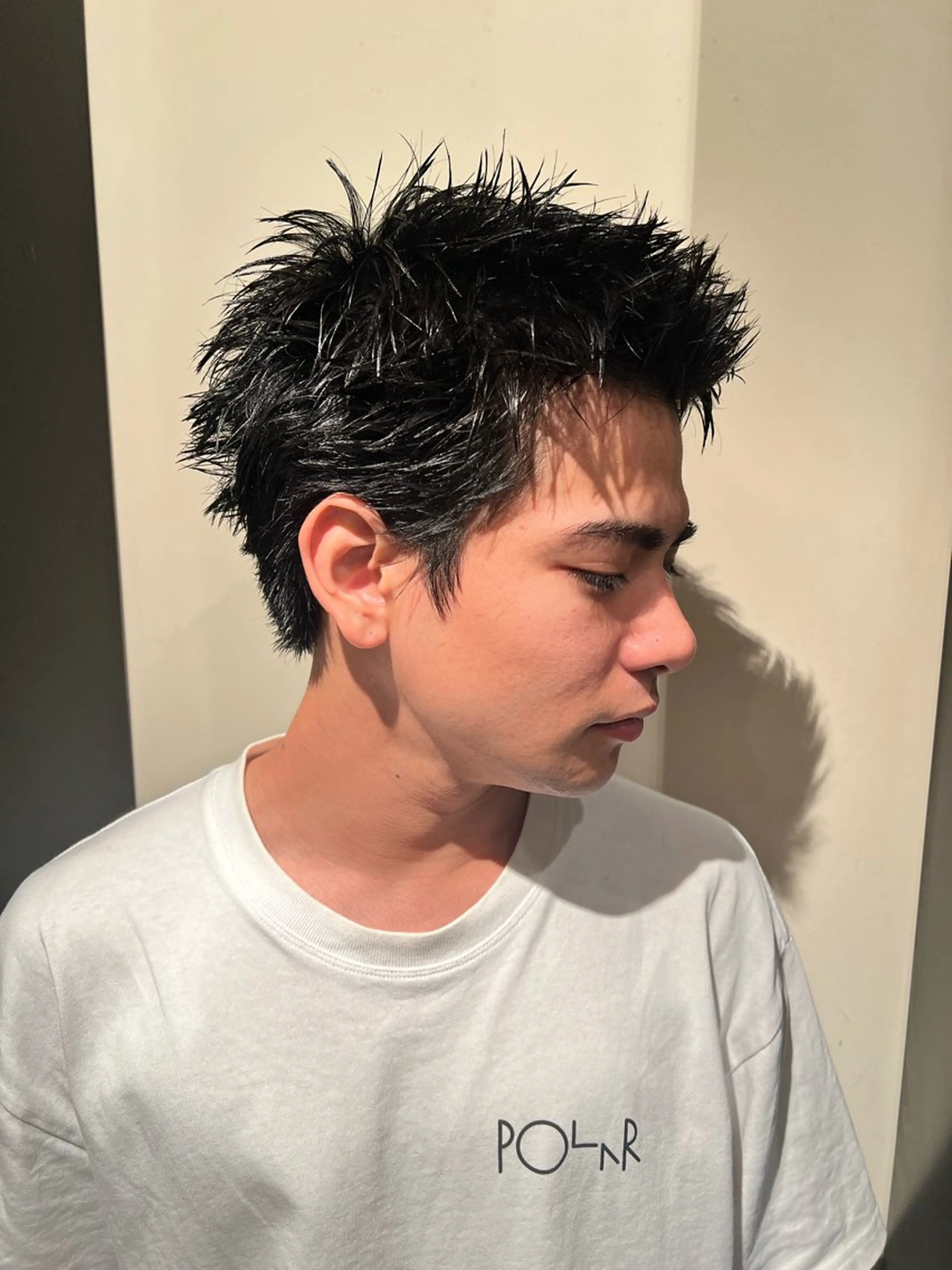 メンズ スパイキーショート カット kenshin/艶髪 /似合わせカットのヘアスタイル