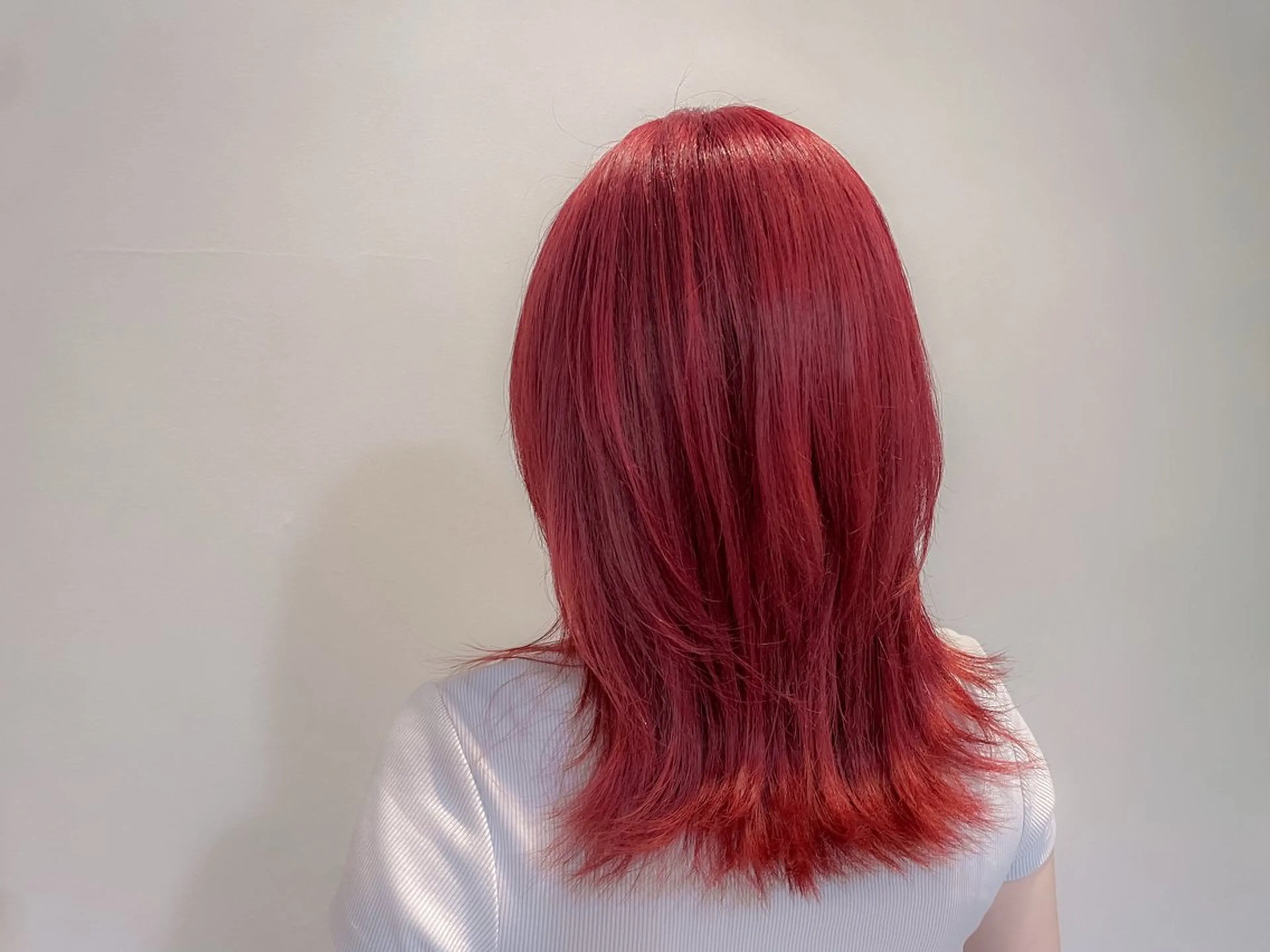 セミロング カラー 元自衛官美容師 つや。のヘアスタイル