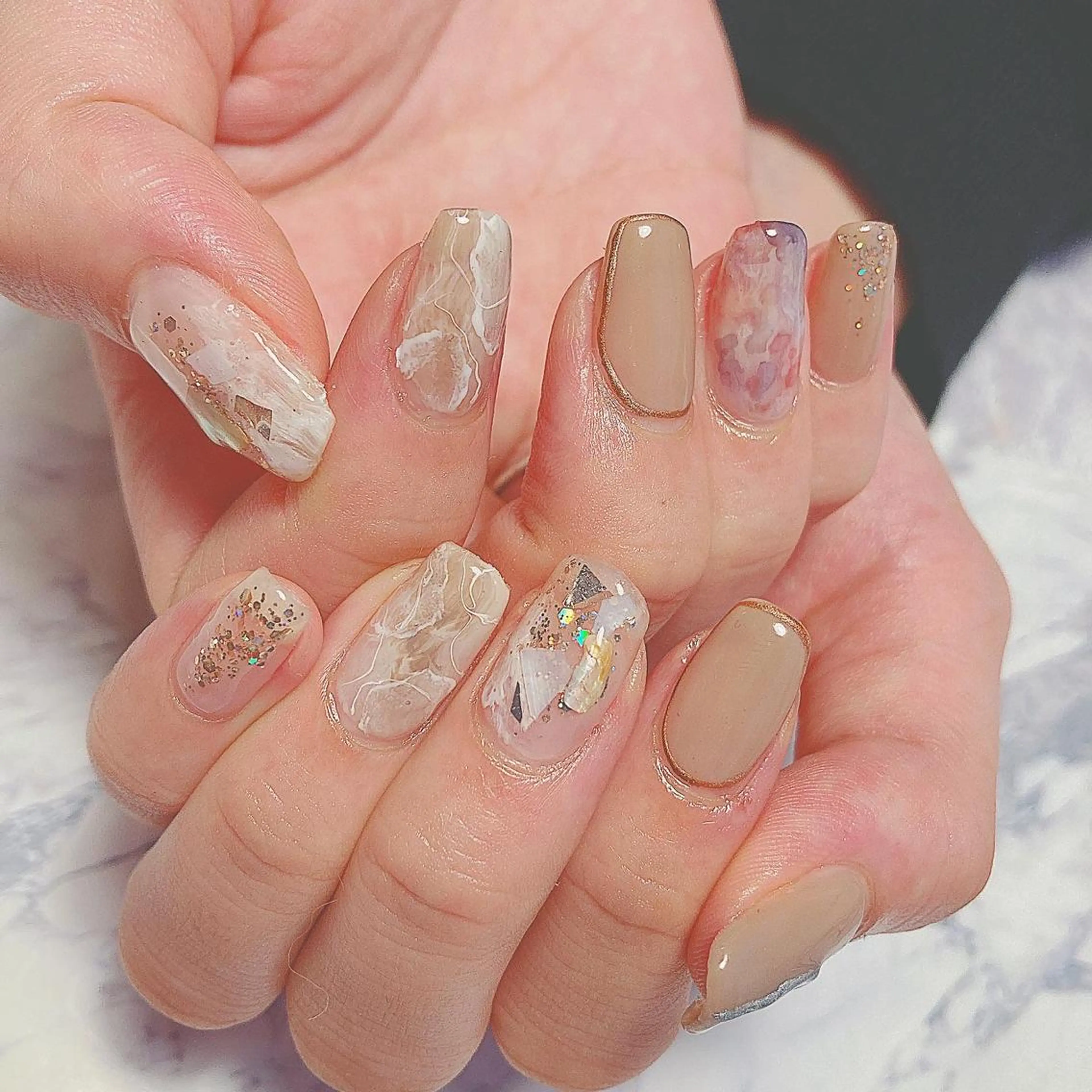 ネイル 名倉 なな子のネイルデザイン