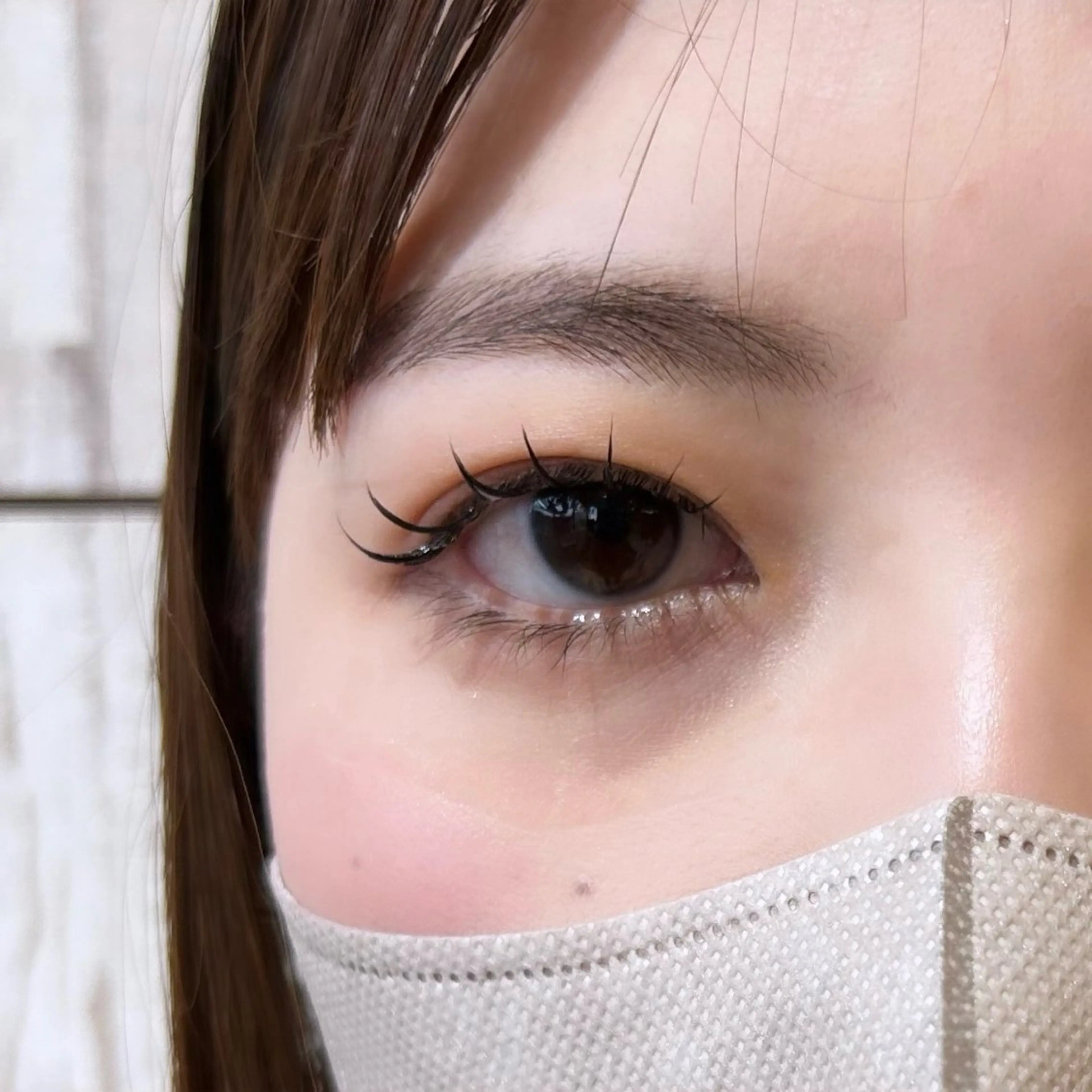 マツエク・マツパ 束感まつ毛 マツパ 式澤 光莉のマツエク・マツパデザイン