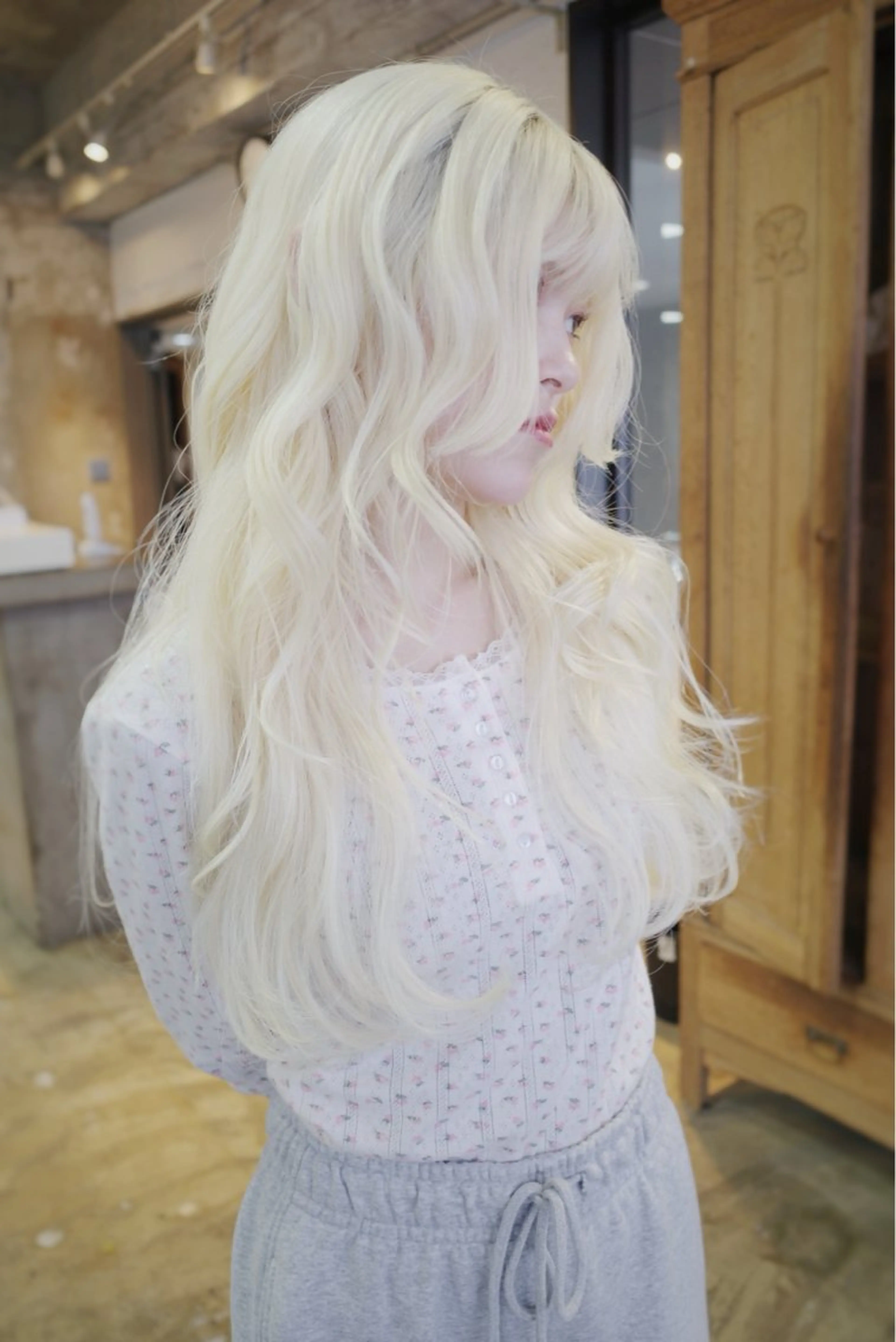 ロング Pia hair design所属・【Pia】 セナ/ハイトーンのヘアスタイル