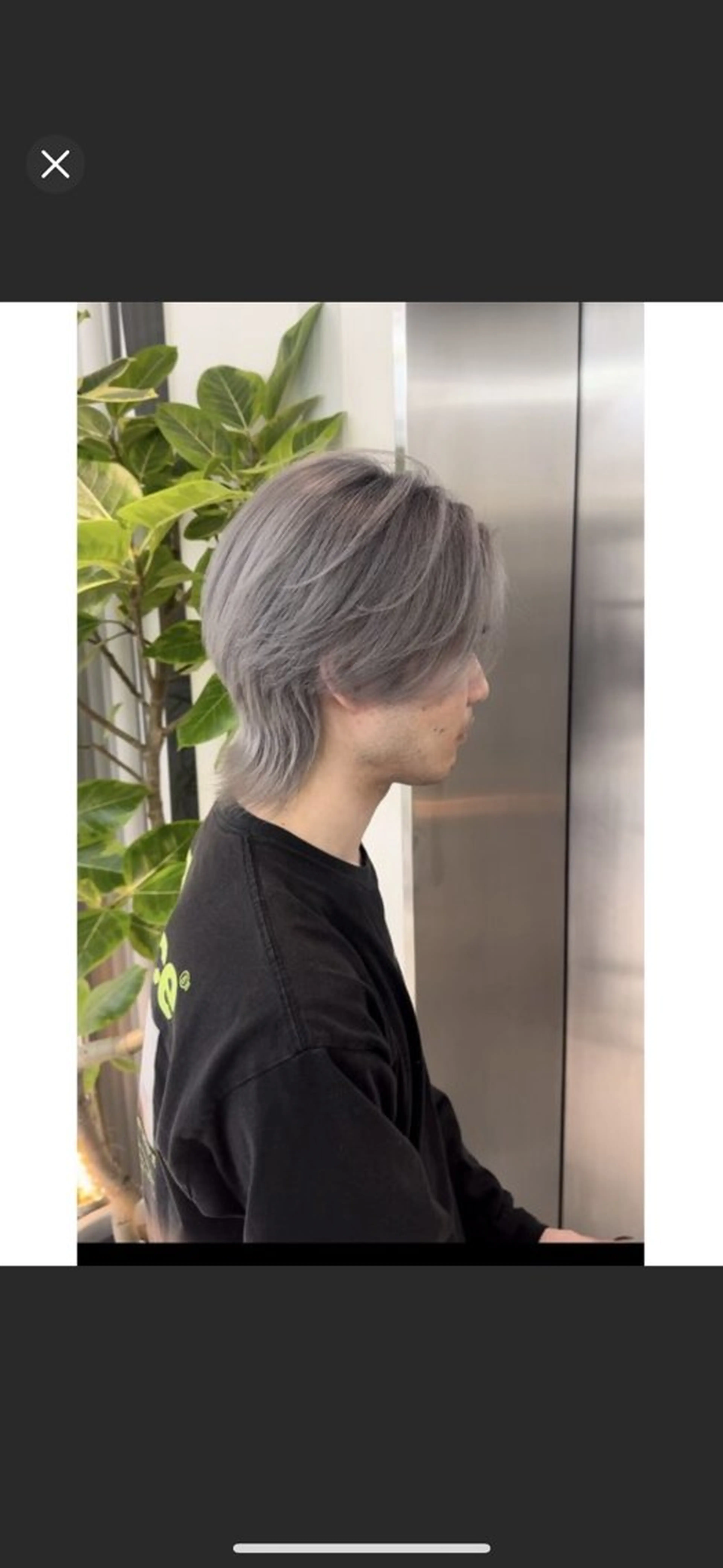 ミディアム メンズ メンズウルフカット ウルフカット on.ｵﾝ/三ノ宮/ メンズ/カットのヘアスタイル