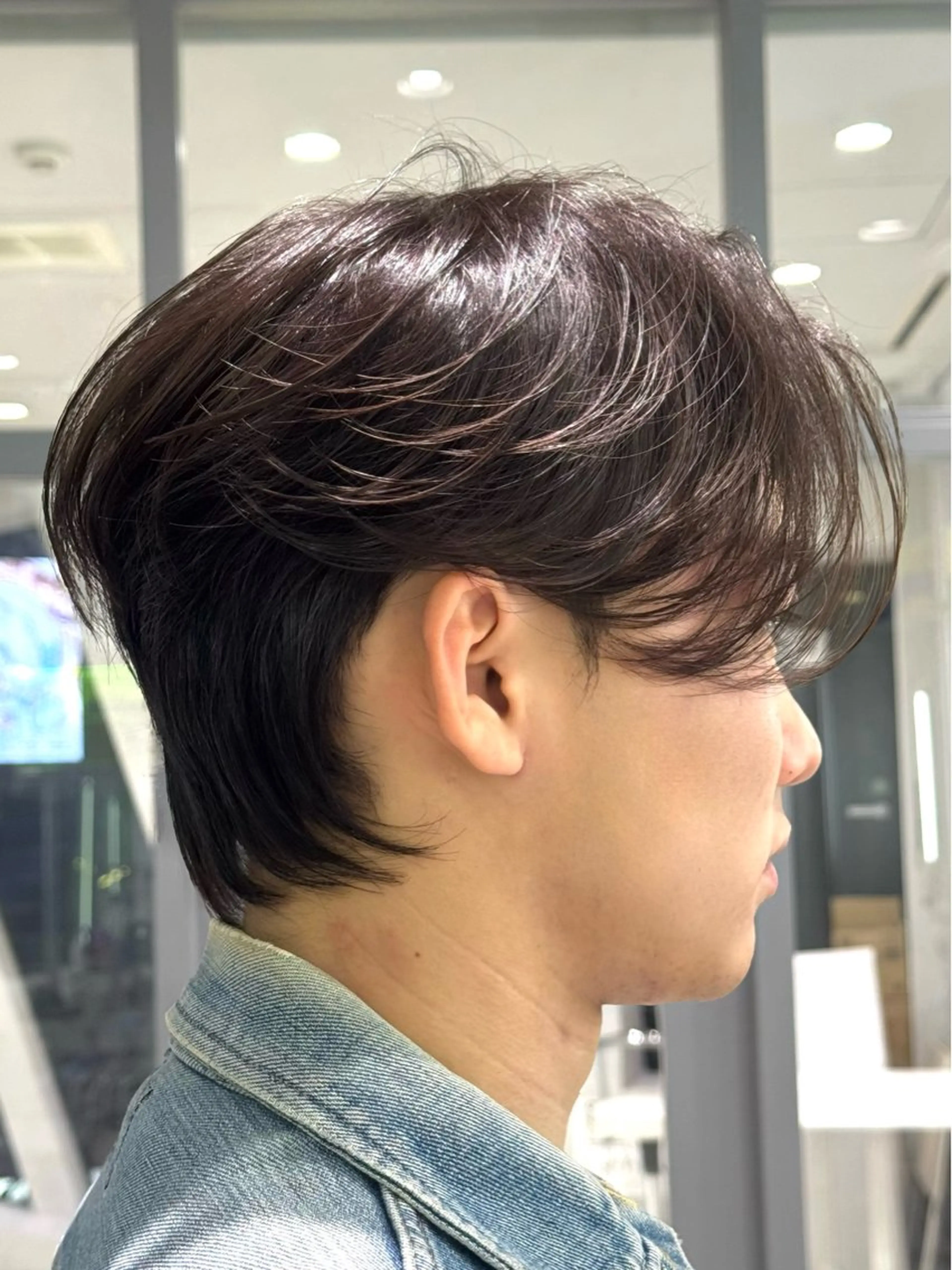 ミディアム メンズ 吉祥寺/ダウンパーマ メンズ韓国ヘア/桑本のヘアスタイル