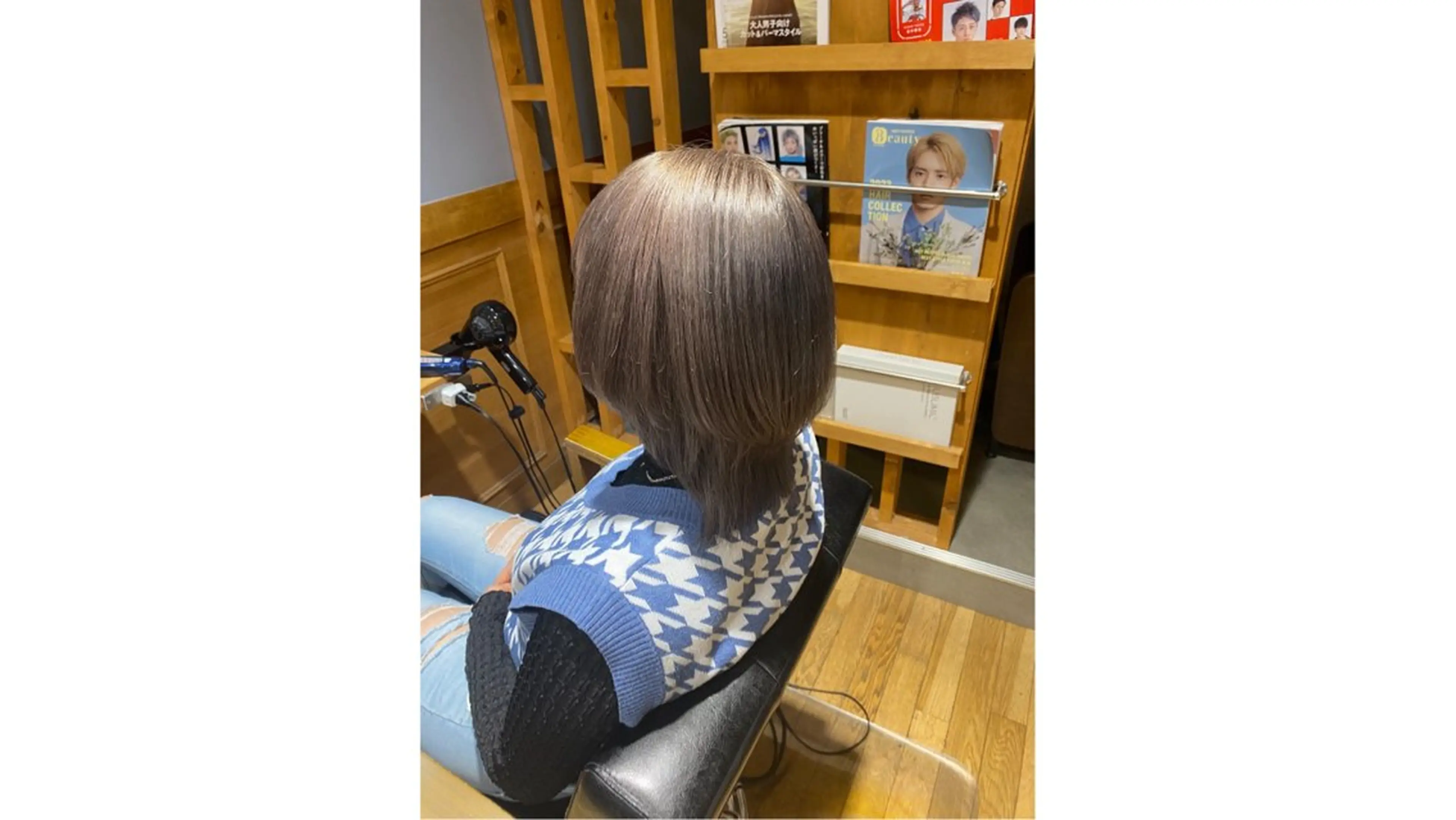 ミディアム カラー Ando Raycoのヘアスタイル