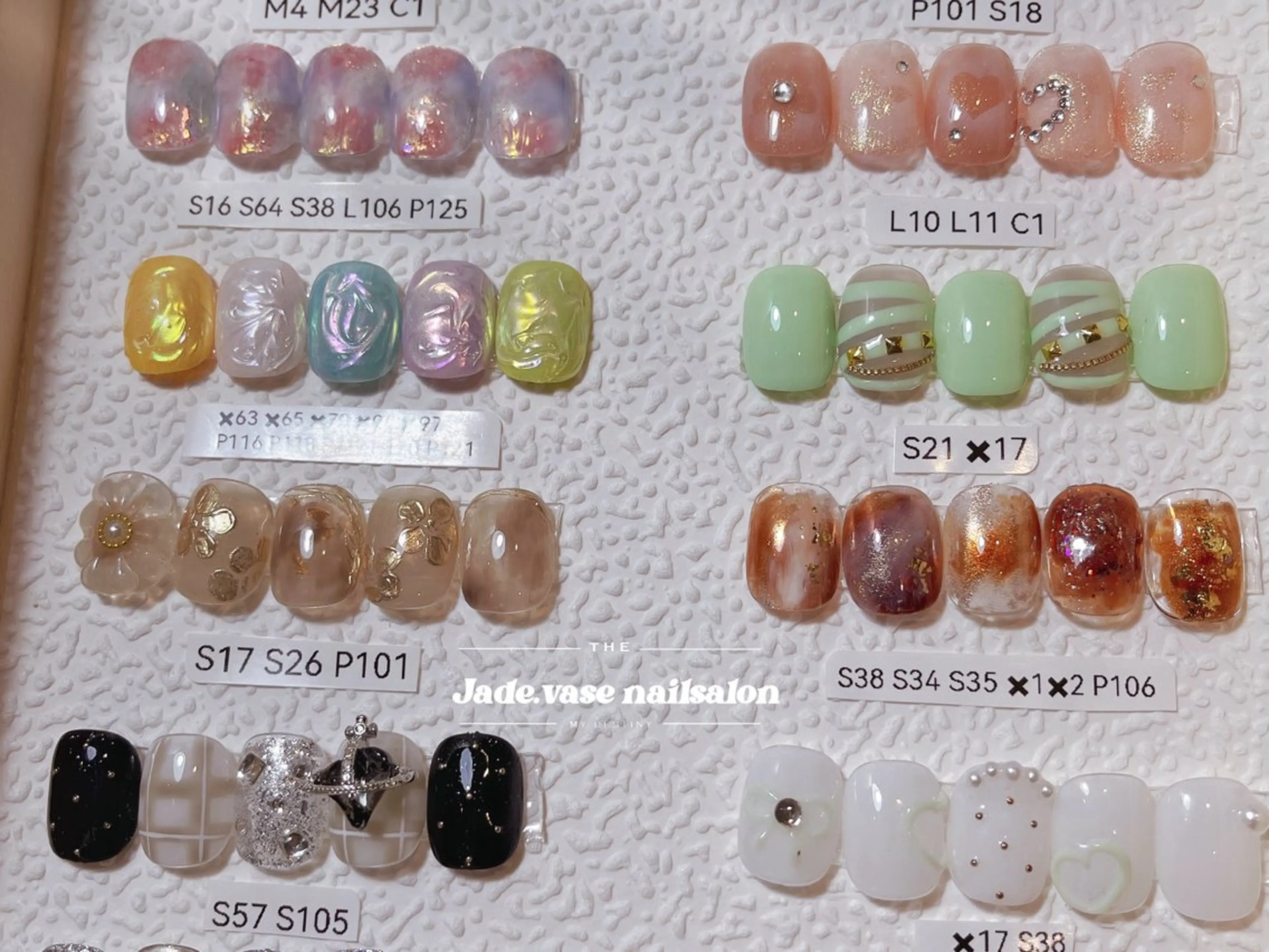 ネイル ✰Jade.vase 银座のネイルデザイン