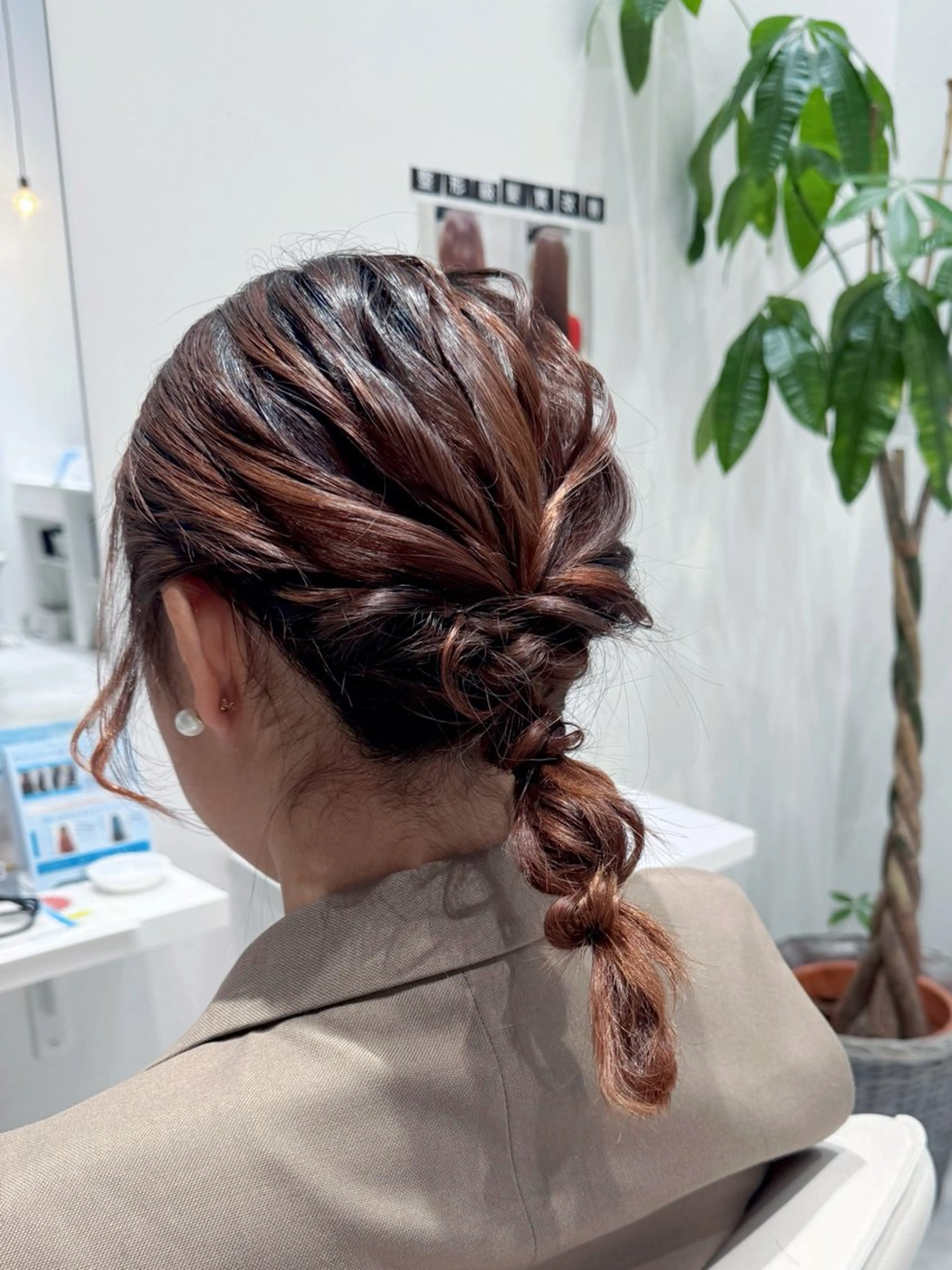 ヘアアレンジ ヘアセット 清川 椿咲のネイルデザイン