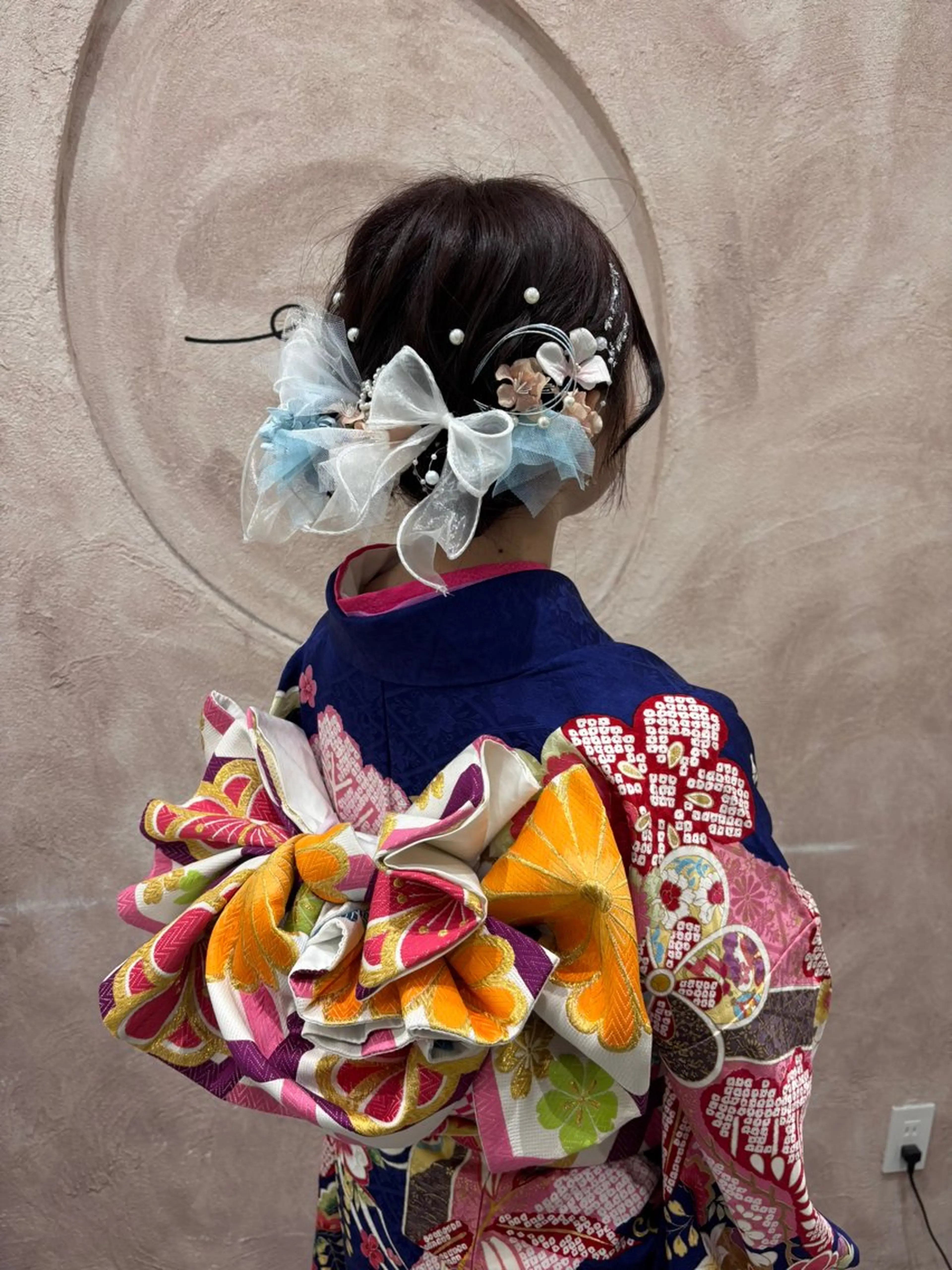 ミディアム ヘアアレンジ ヘアセット mai 🎀 / ガーリーヘア ♡のヘアスタイル