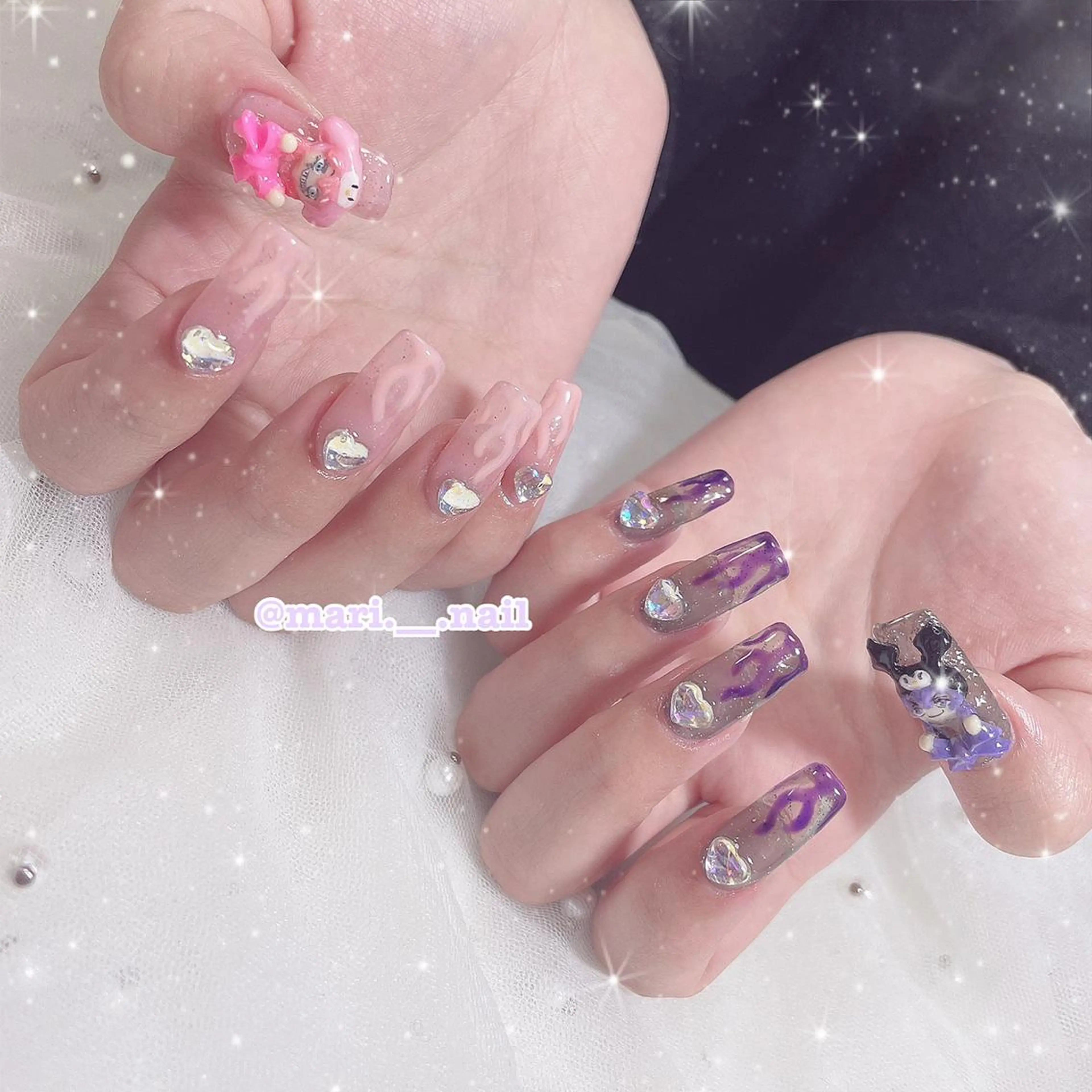 ネイル 🎀 Mayu 🎀痛ネイルのネイルデザイン