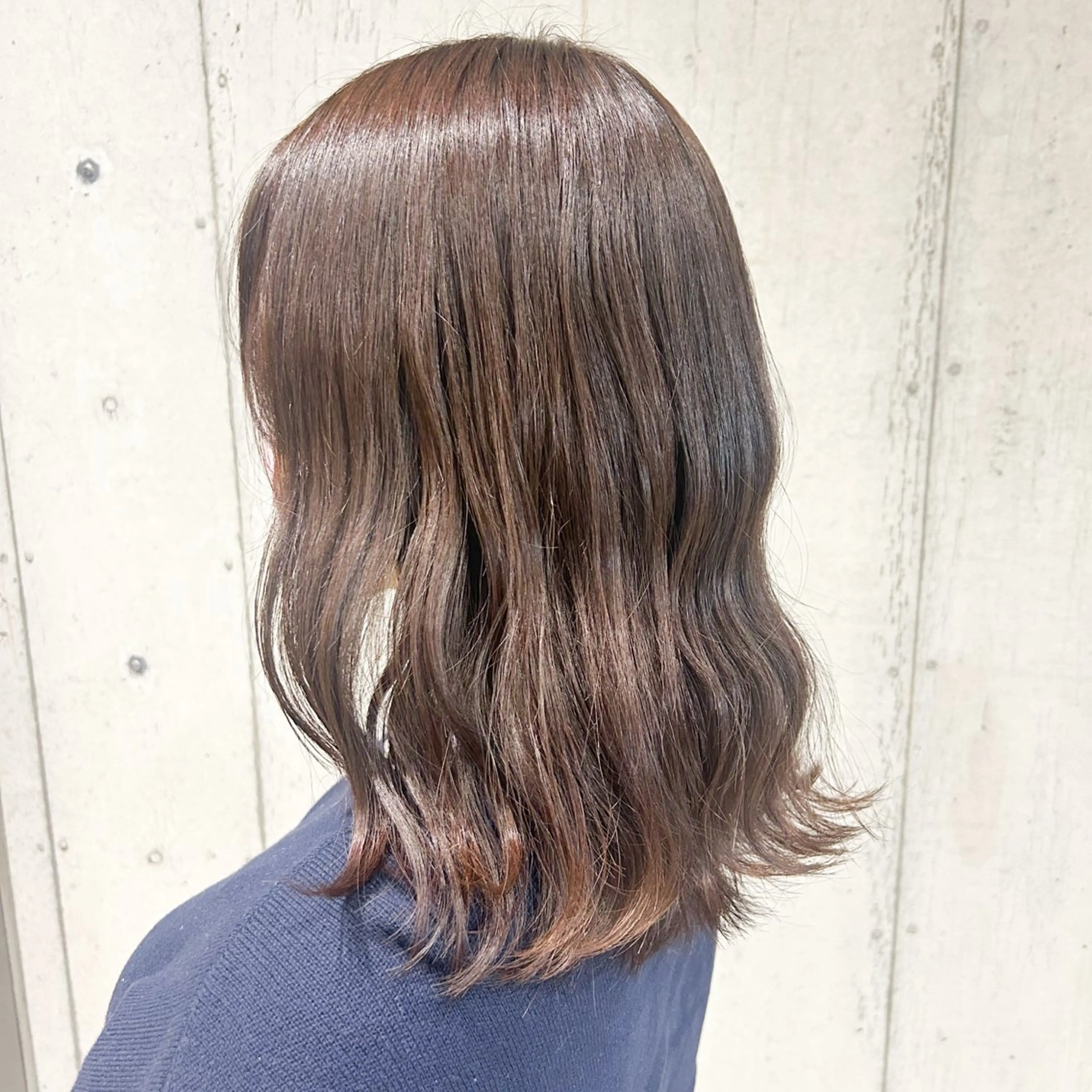 ミディアム カラー ヘアカラー トリートメント 🤡暖色レイヤー 🤡みさきのヘアスタイル