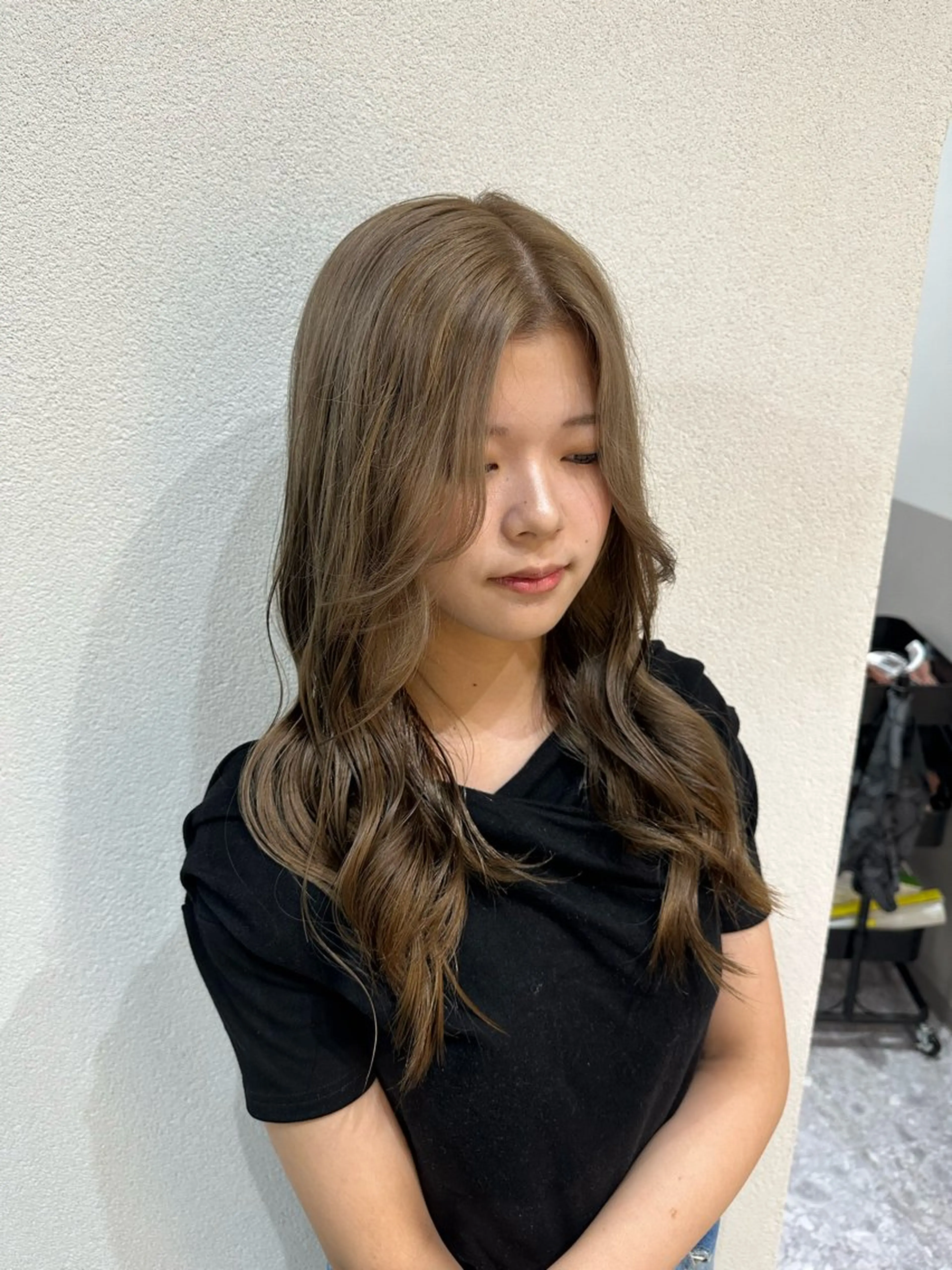 セミロング カラー ヘアカラー トリートメント 🪞個室サロン/韓国 艶髪/keito🪞のヘアスタイル