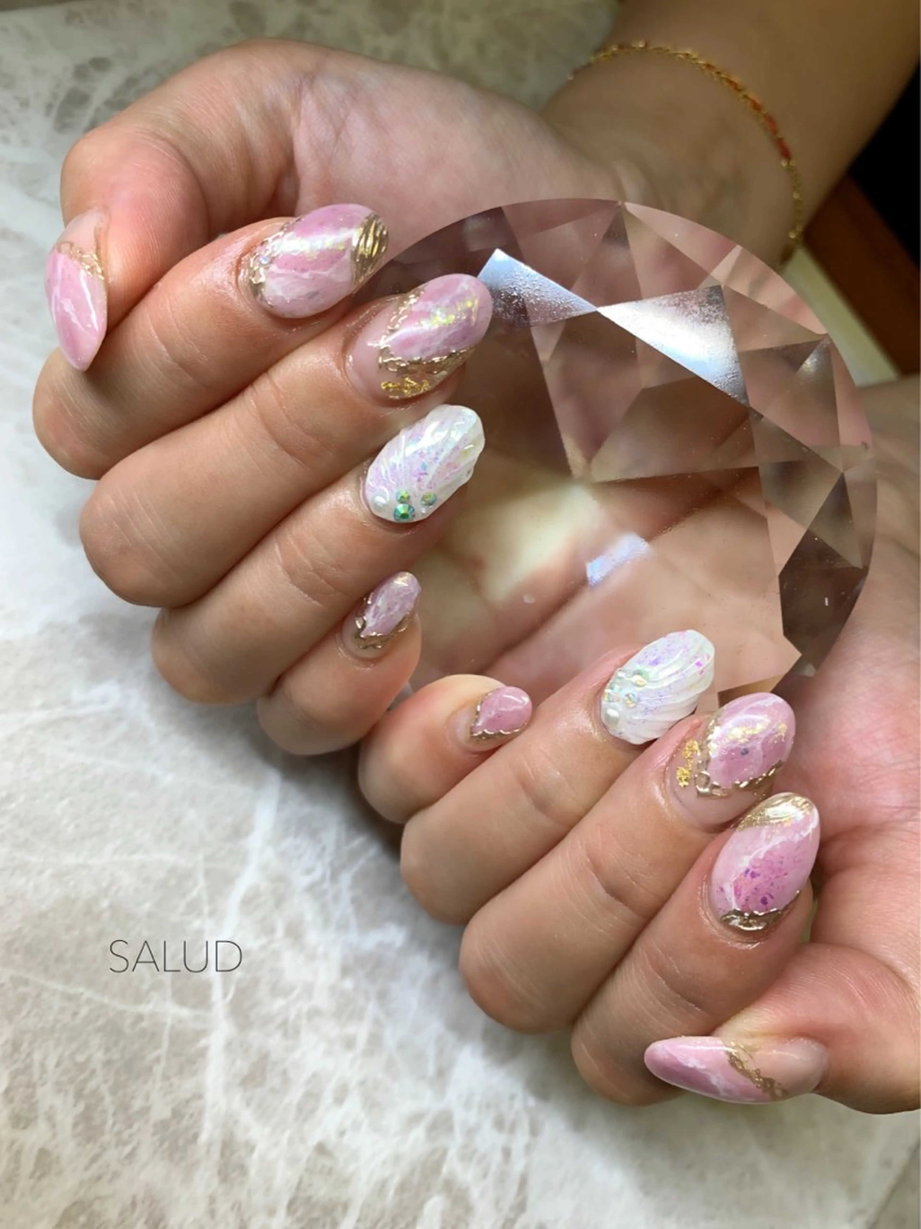 ネイル ハンドネイル Nail Salon SALUDのネイルデザイン