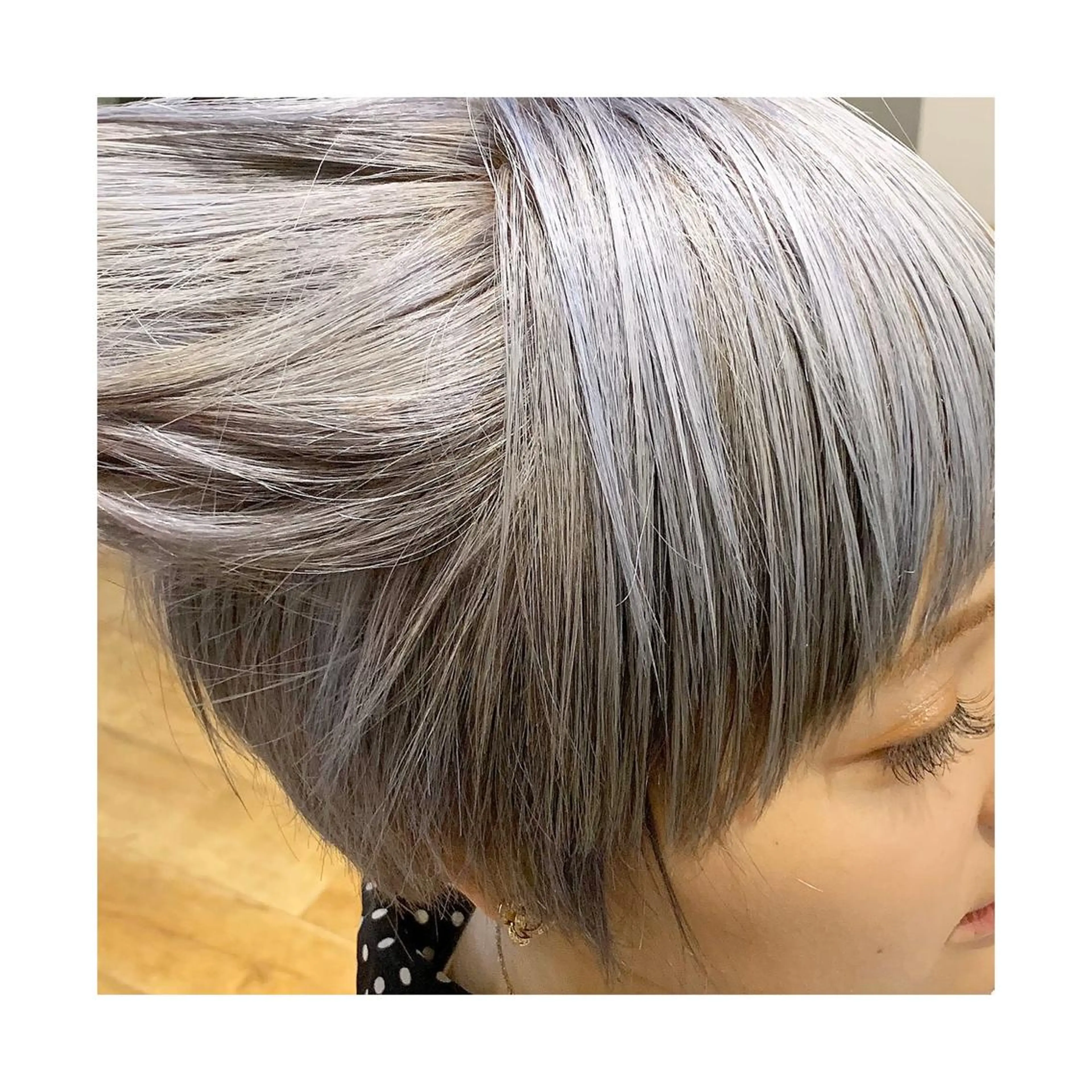 ショート カラー ブルーカラー ヘアカラー 竹内 康浩のヘアスタイル