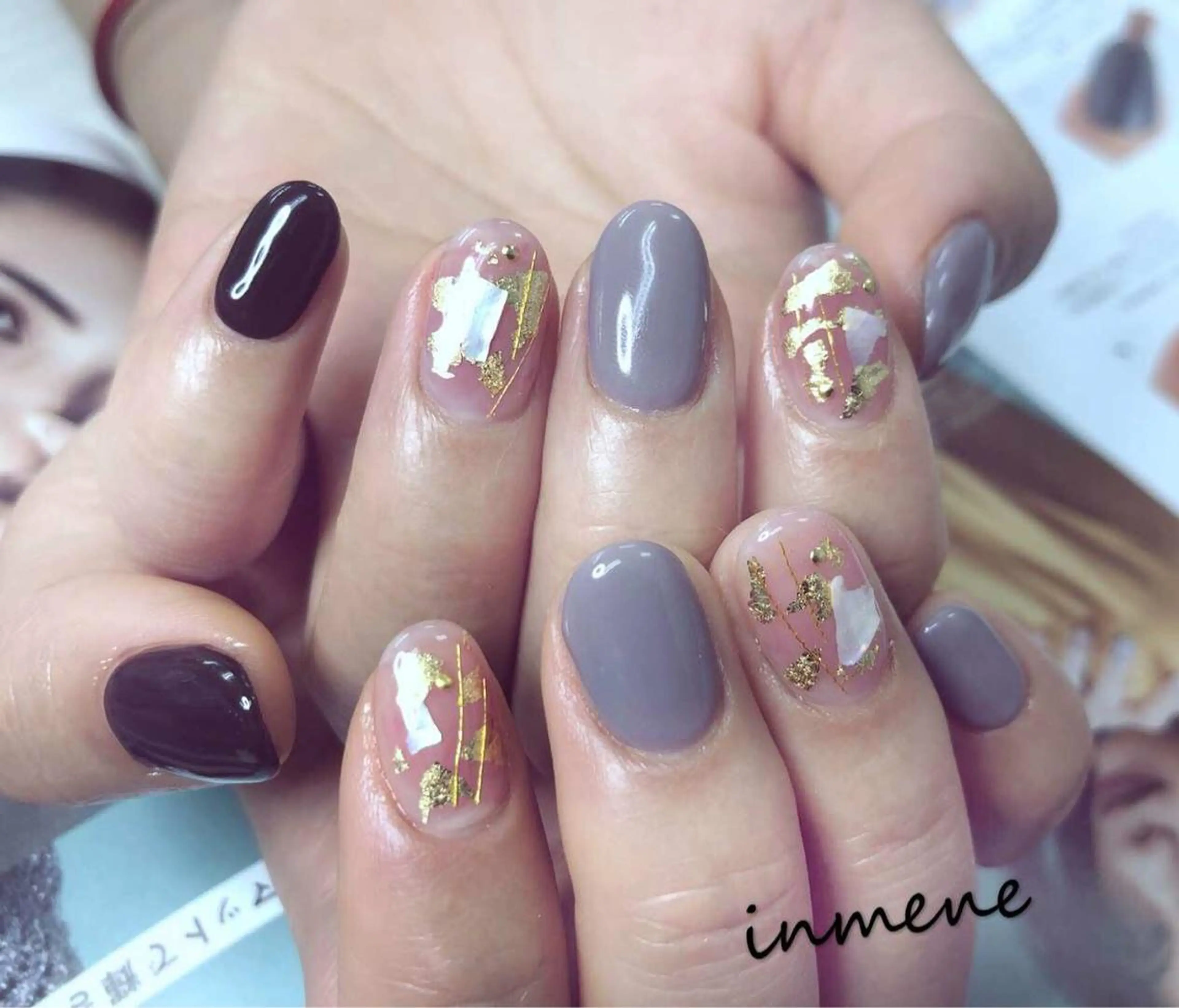 ネイル IN MENEのネイルデザイン