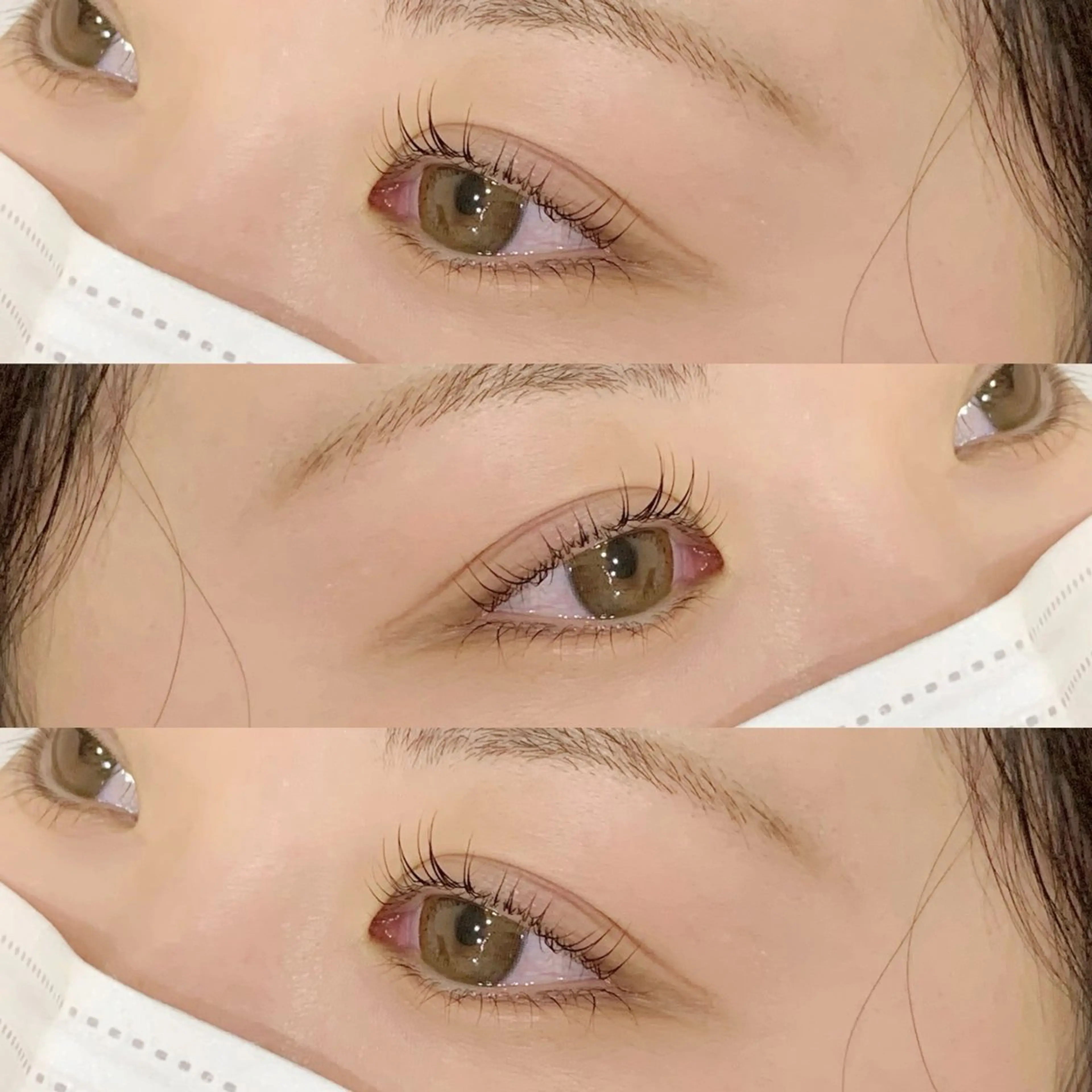 マツエク・マツパ ナチュラル まつげパーマ 一重×まつ毛パーマ M🐰 上本町/谷九のマツエク・マツパデザイン