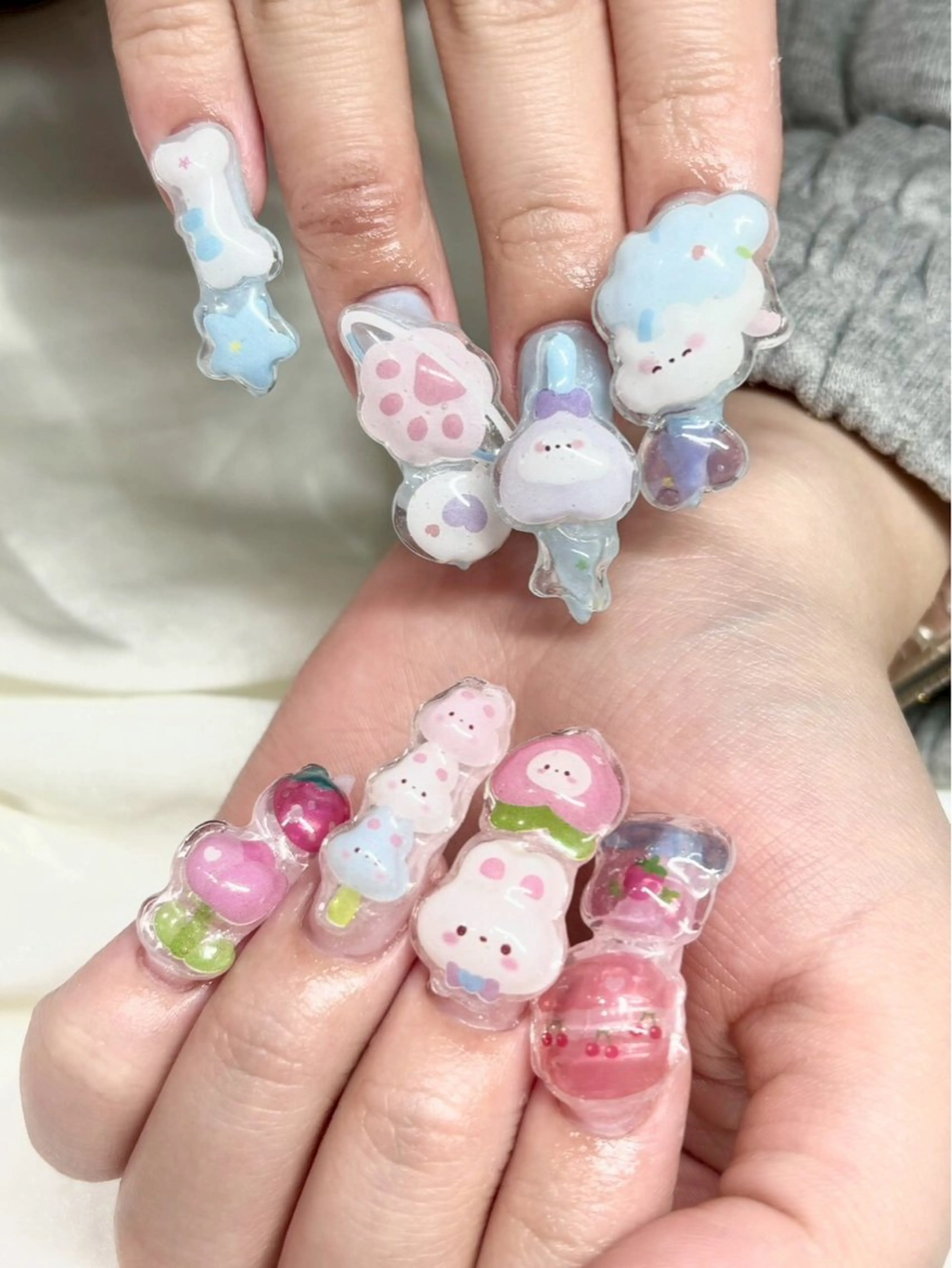 セミロング ハンドネイル Ashliy大宮♡ アシュリーのネイルデザイン
