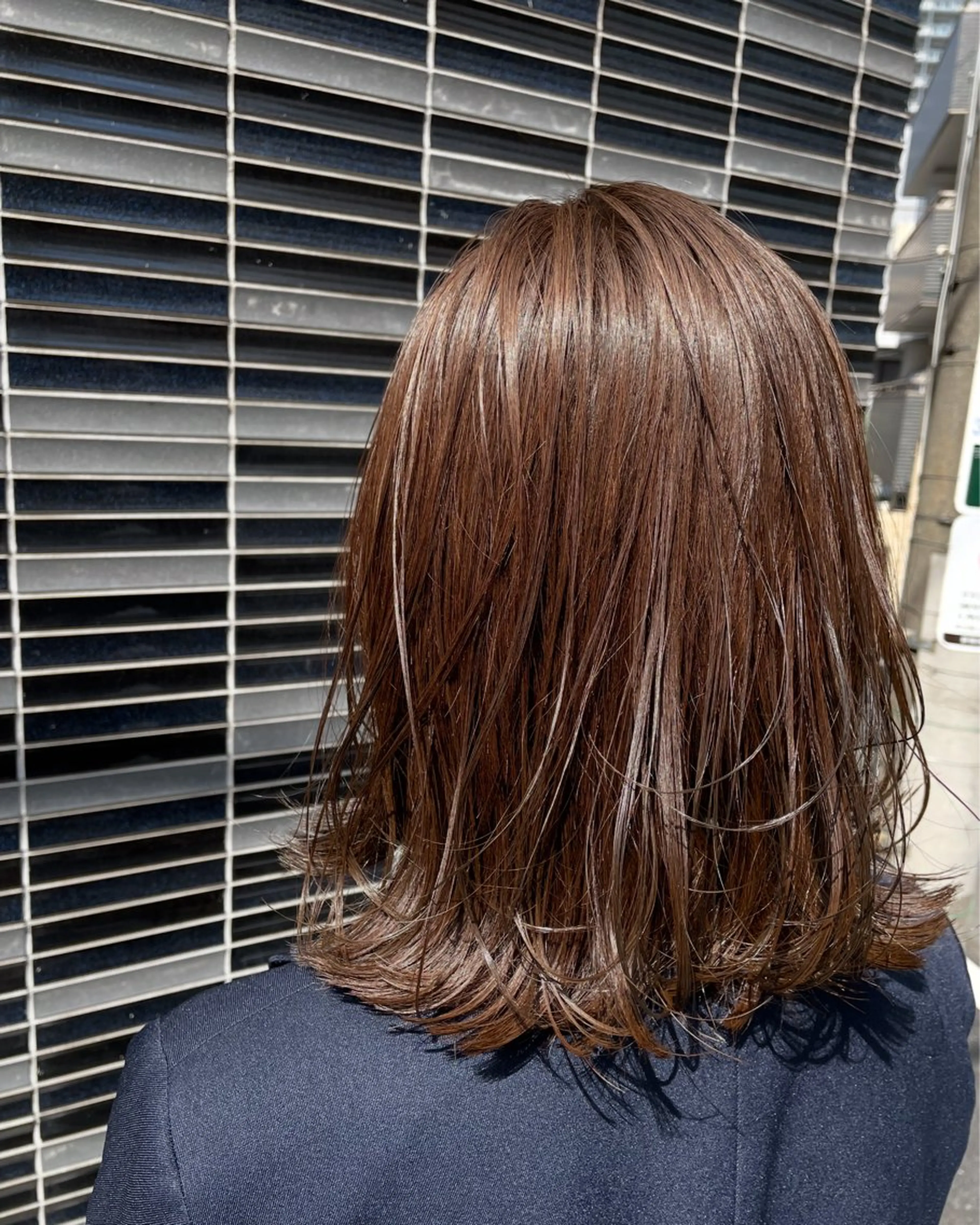 ミディアム カラー 【透明感ツヤカラー】 三浦寛之のヘアスタイル