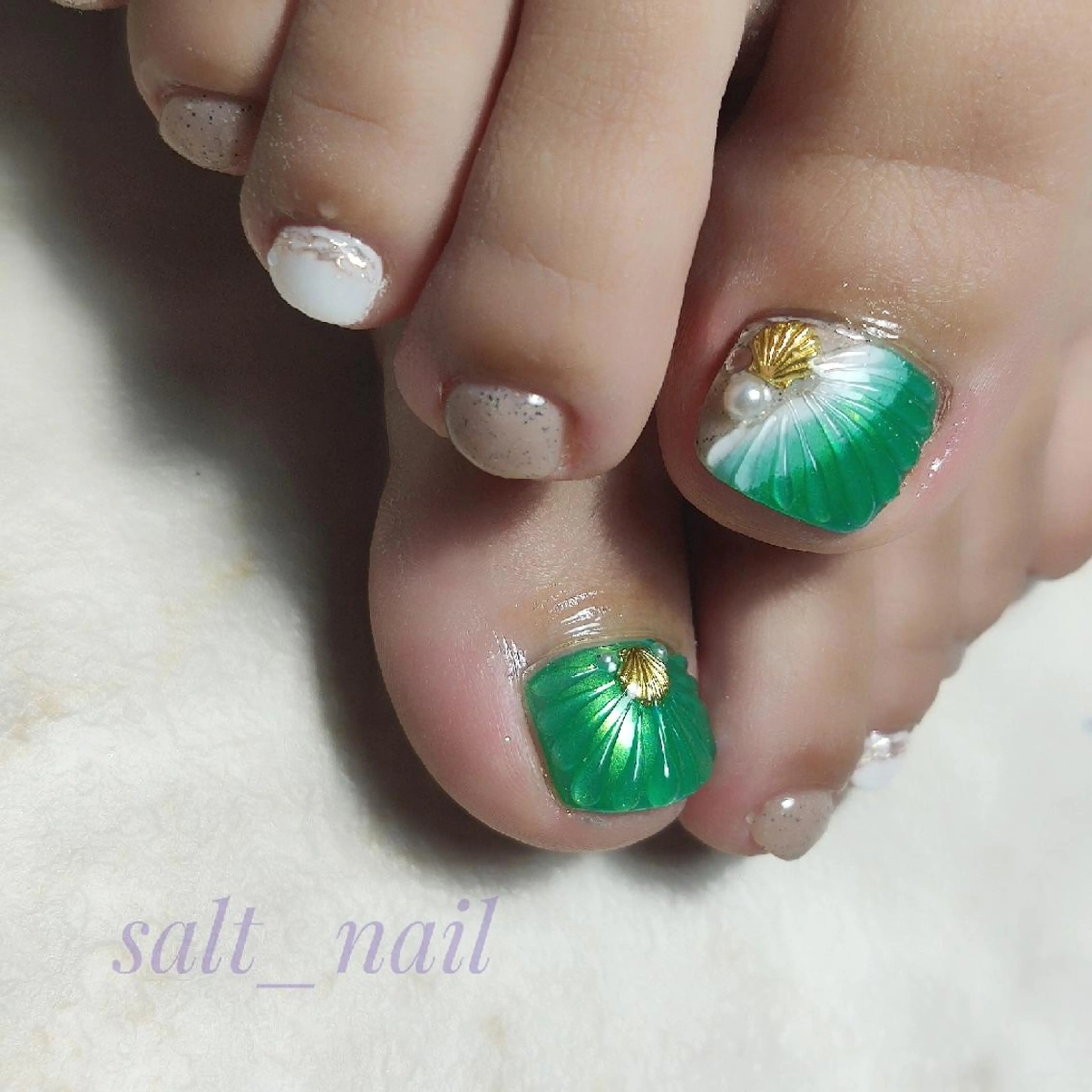 ネイル ハンドネイル 個人サロン saltnailのネイルデザイン