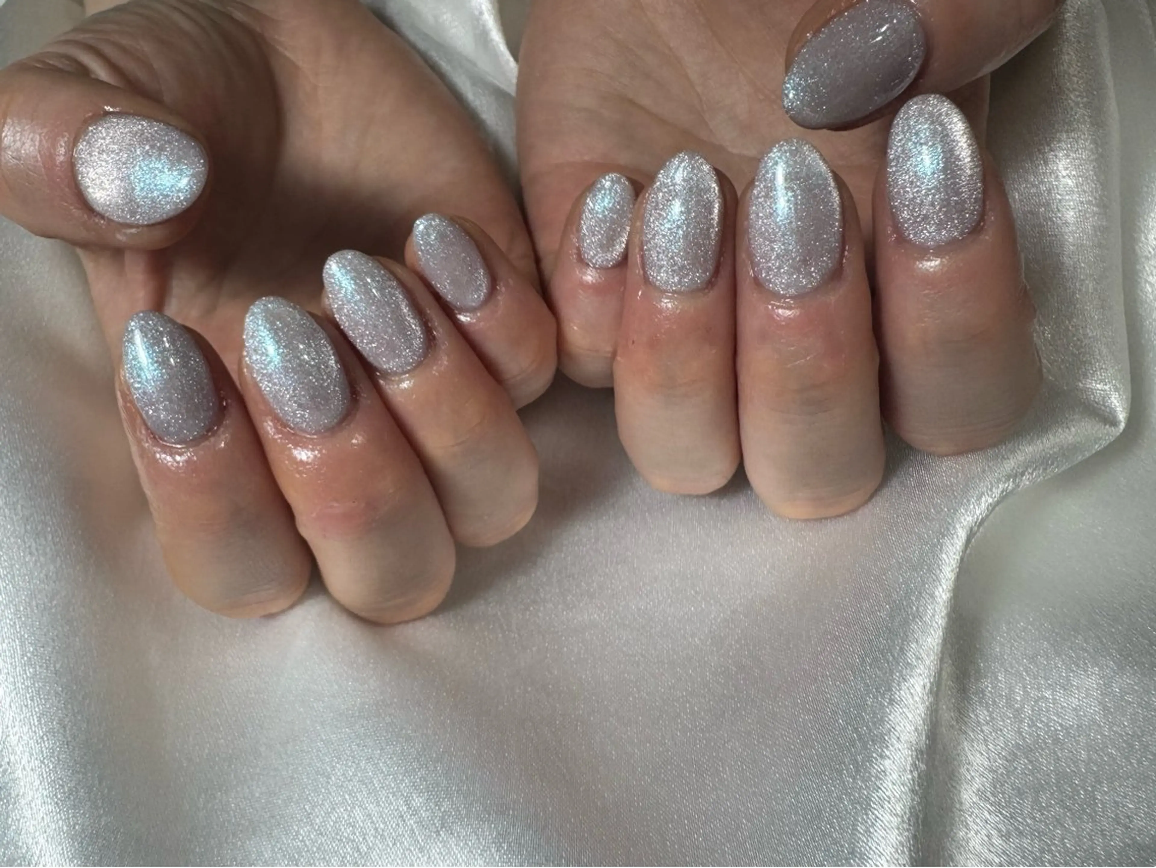 ネイル オーロラネイル 桜ネイル フラワーネイル フットネイル フレンチネイル ハンドネイル kikinail 溝の口のネイルデザイン