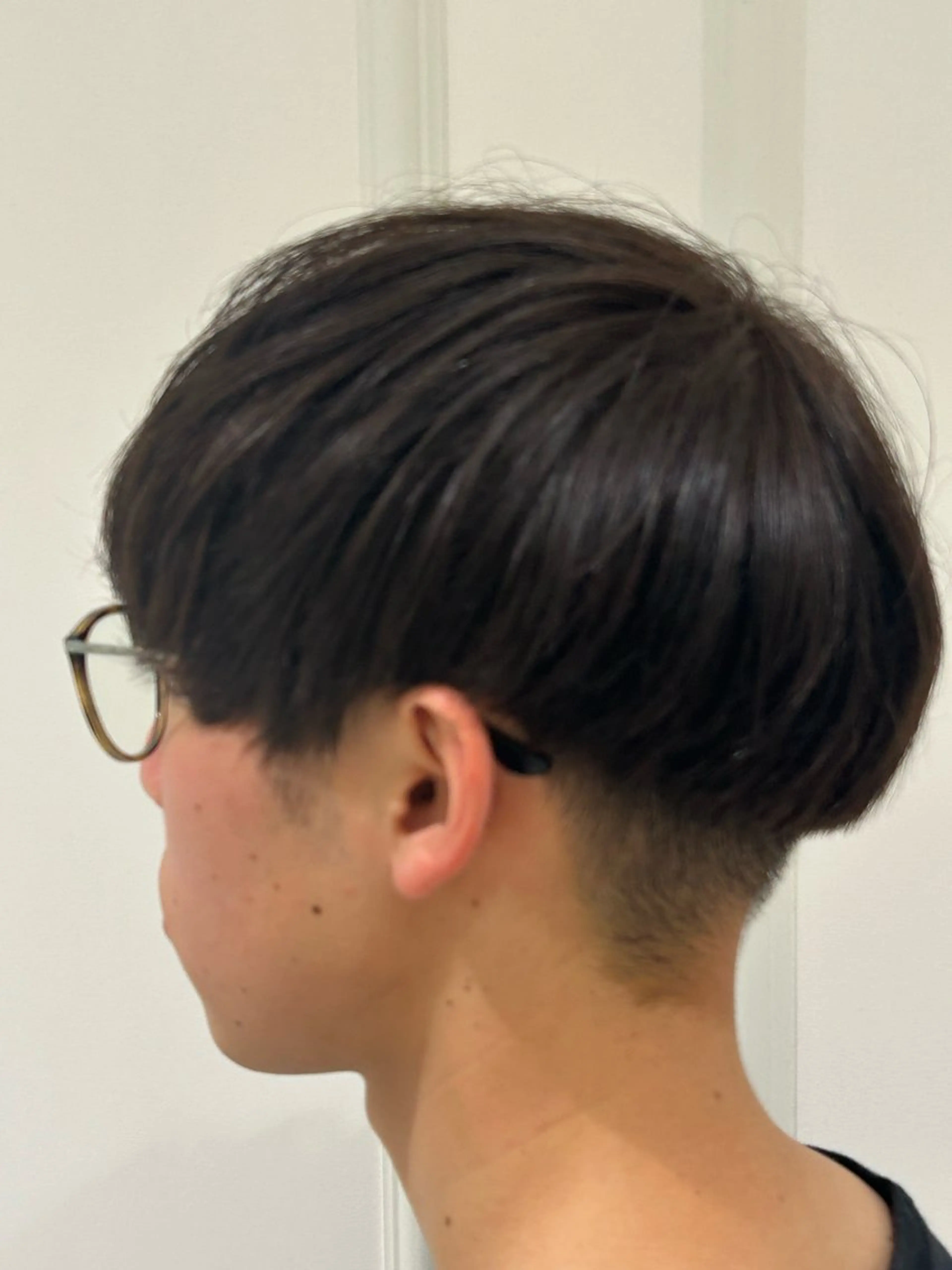 ショート カラー メンズ スパイキーショート／ パーマ平松秀門のヘアスタイル