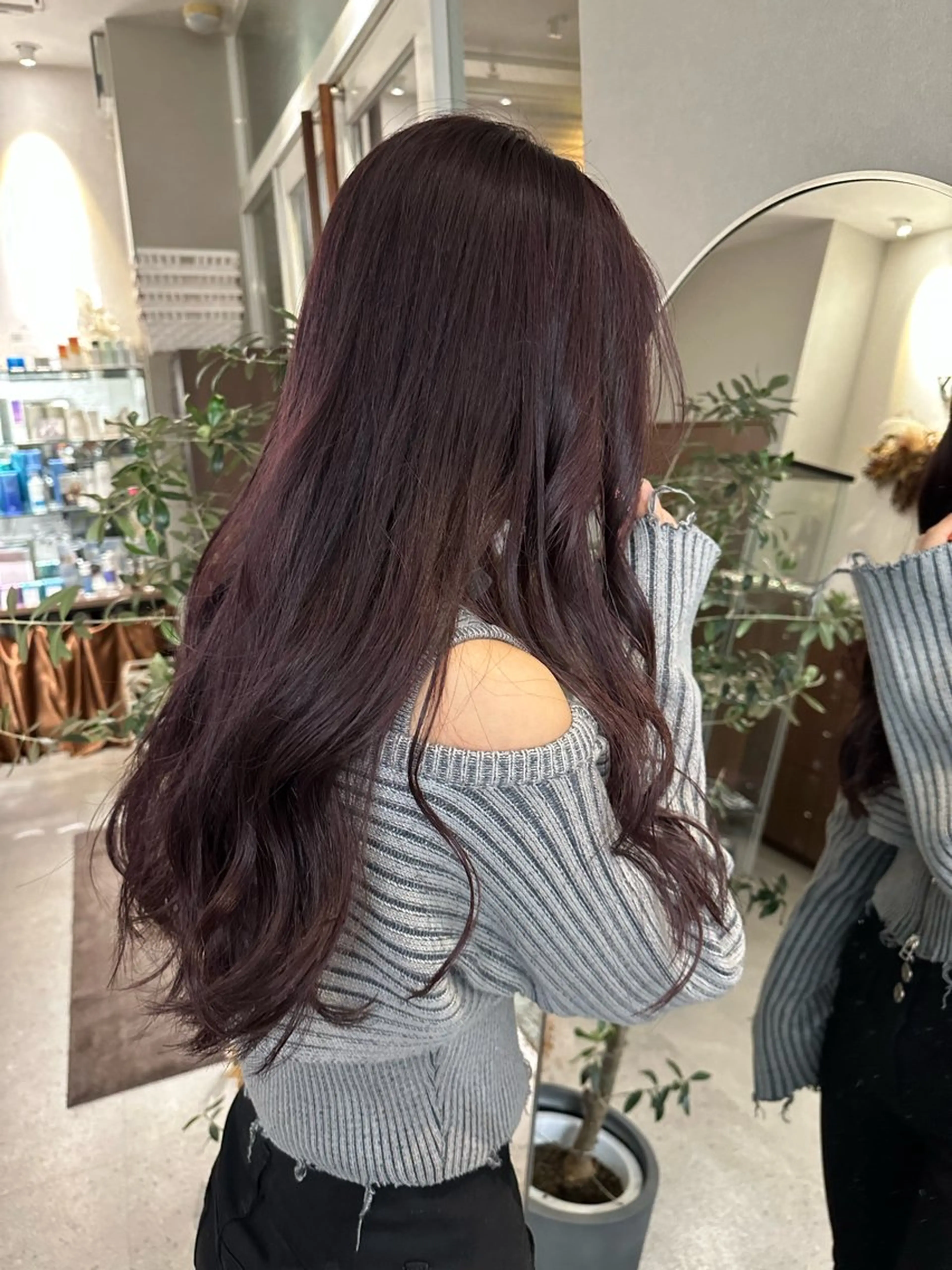ロング カラー バイオレットカラー ヘアカラー Daisy🎀【福岡 美容室】chiakiのヘアスタイル