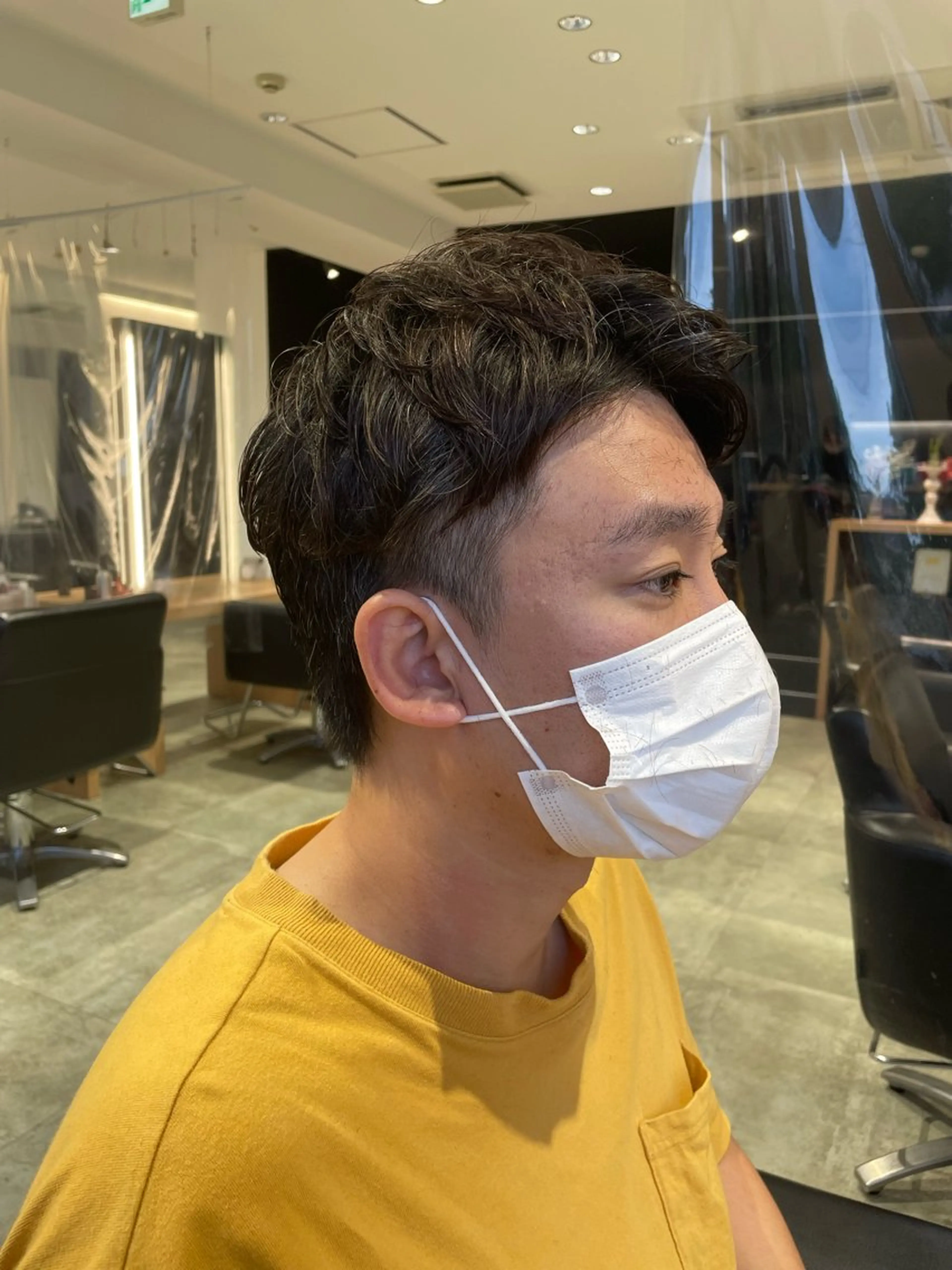 メンズ 長町/酸性ストレート /曲がる縮毛矯正のヘアスタイル