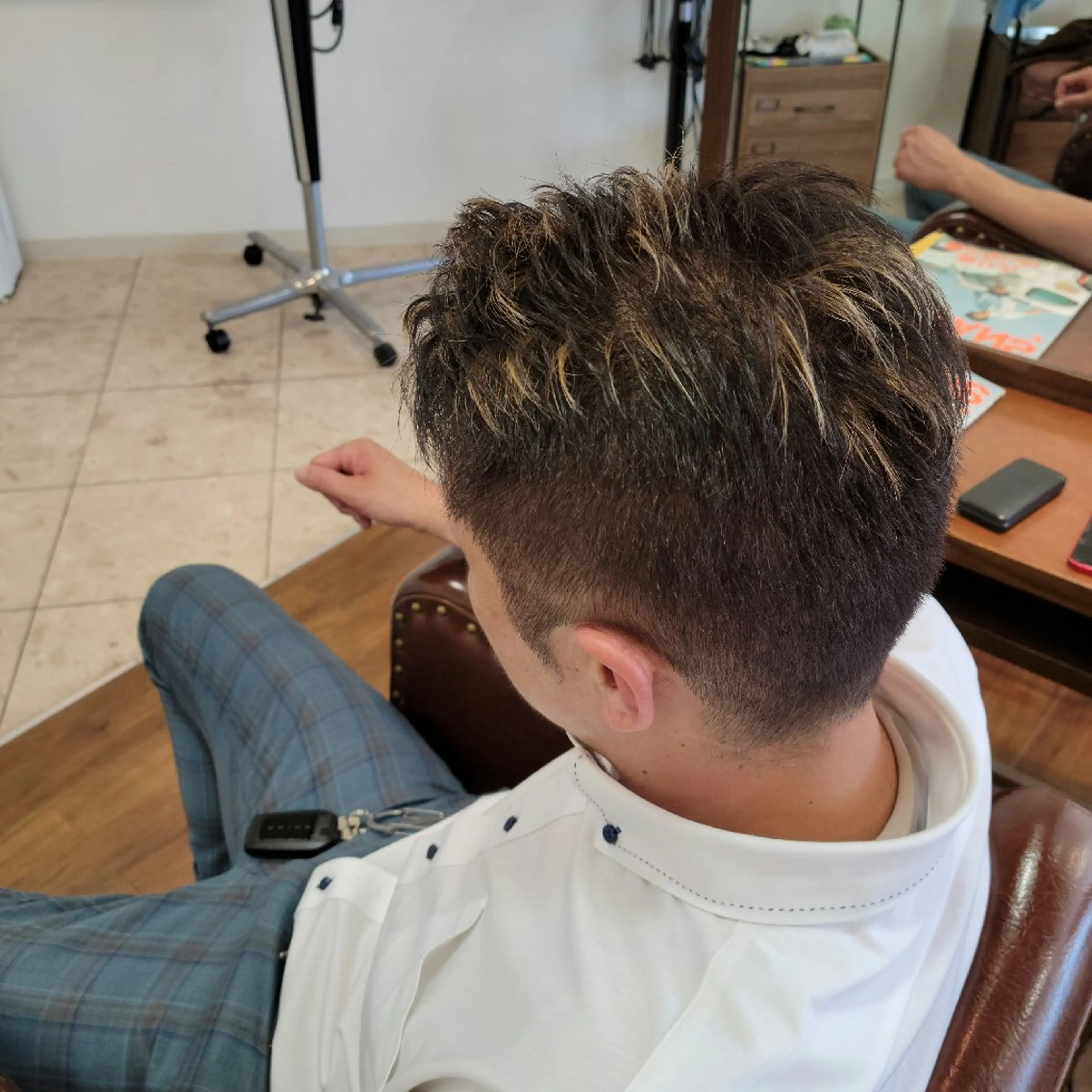 メンズ 中川 秀明のヘアスタイル