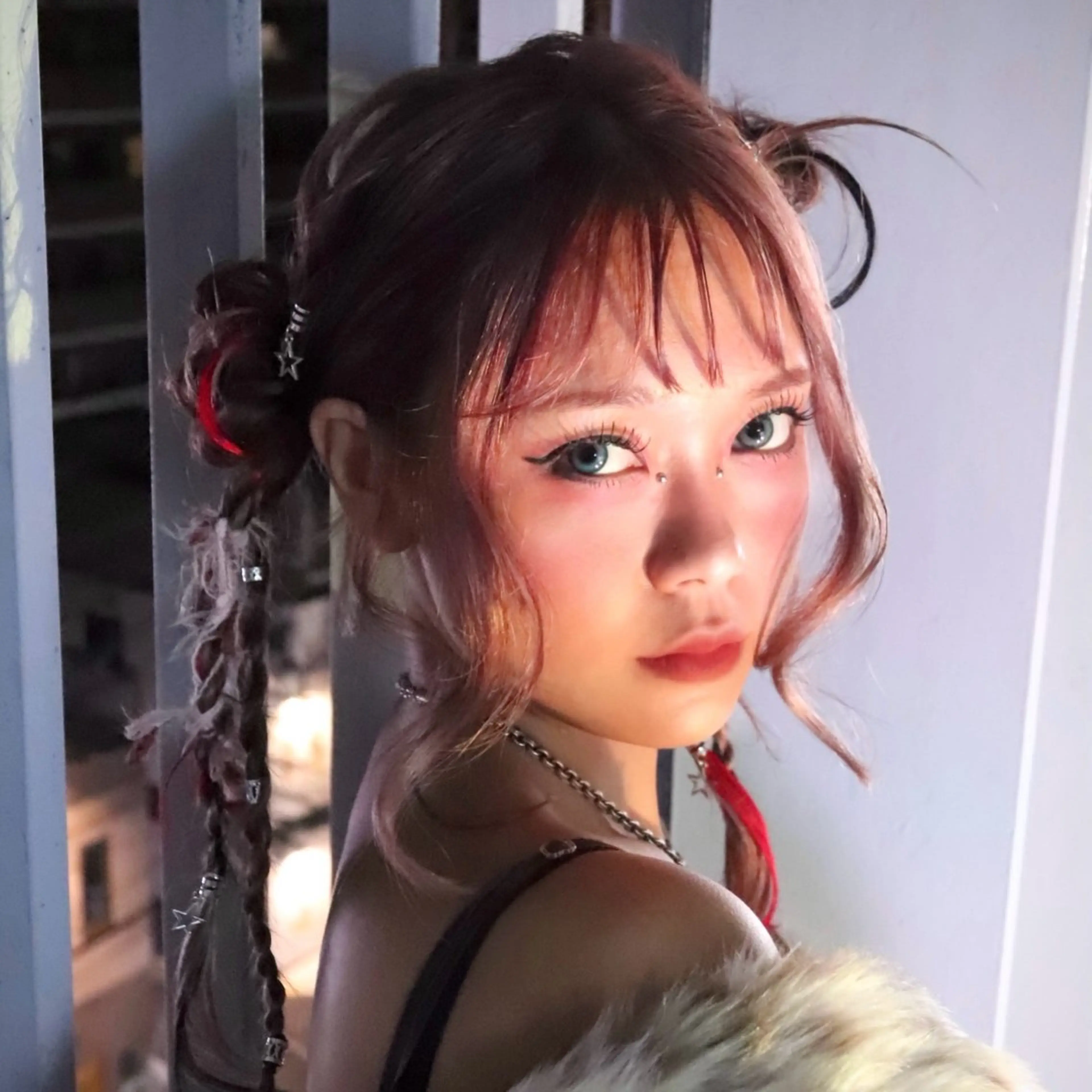 ロング ヘアアレンジ JUNSHIN🦋 ヘアセット／カラーのヘアスタイル