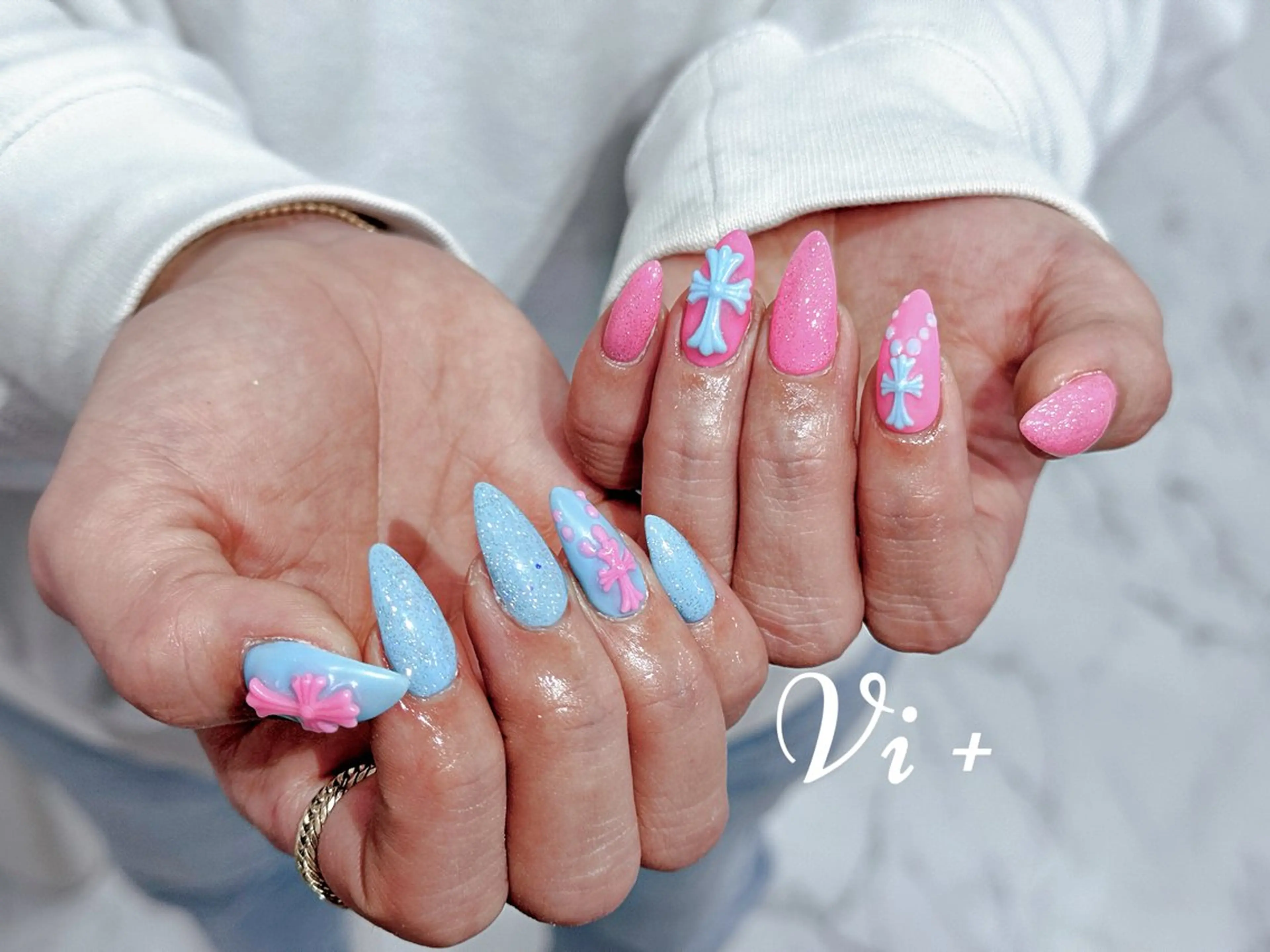 ネイル ハンドネイル ✨Nailsalon Vi+✨のネイルデザイン