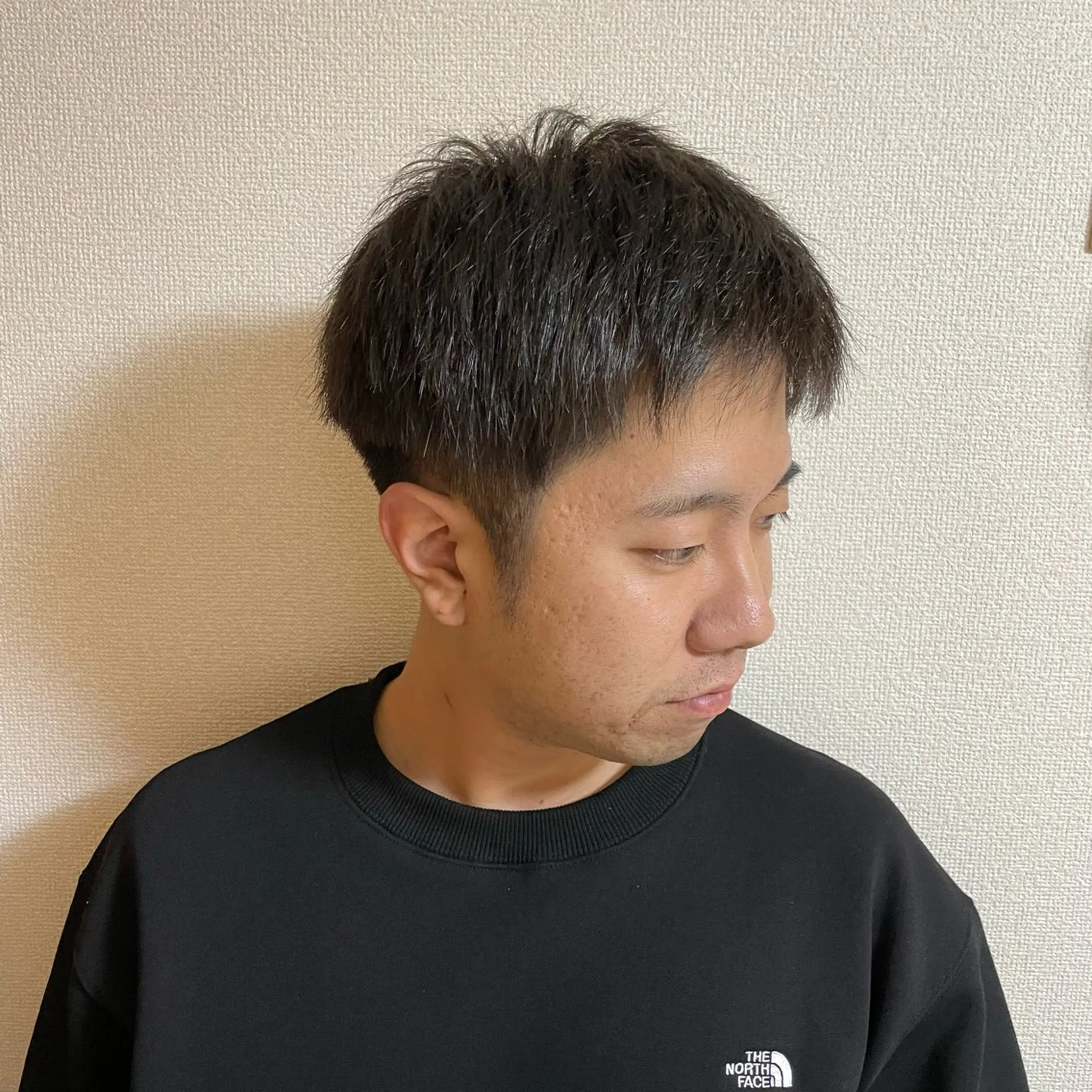 ショート メンズ アップバング 刈り上げ ショートヘア feliz🤍 RINAのマツエク・マツパデザイン