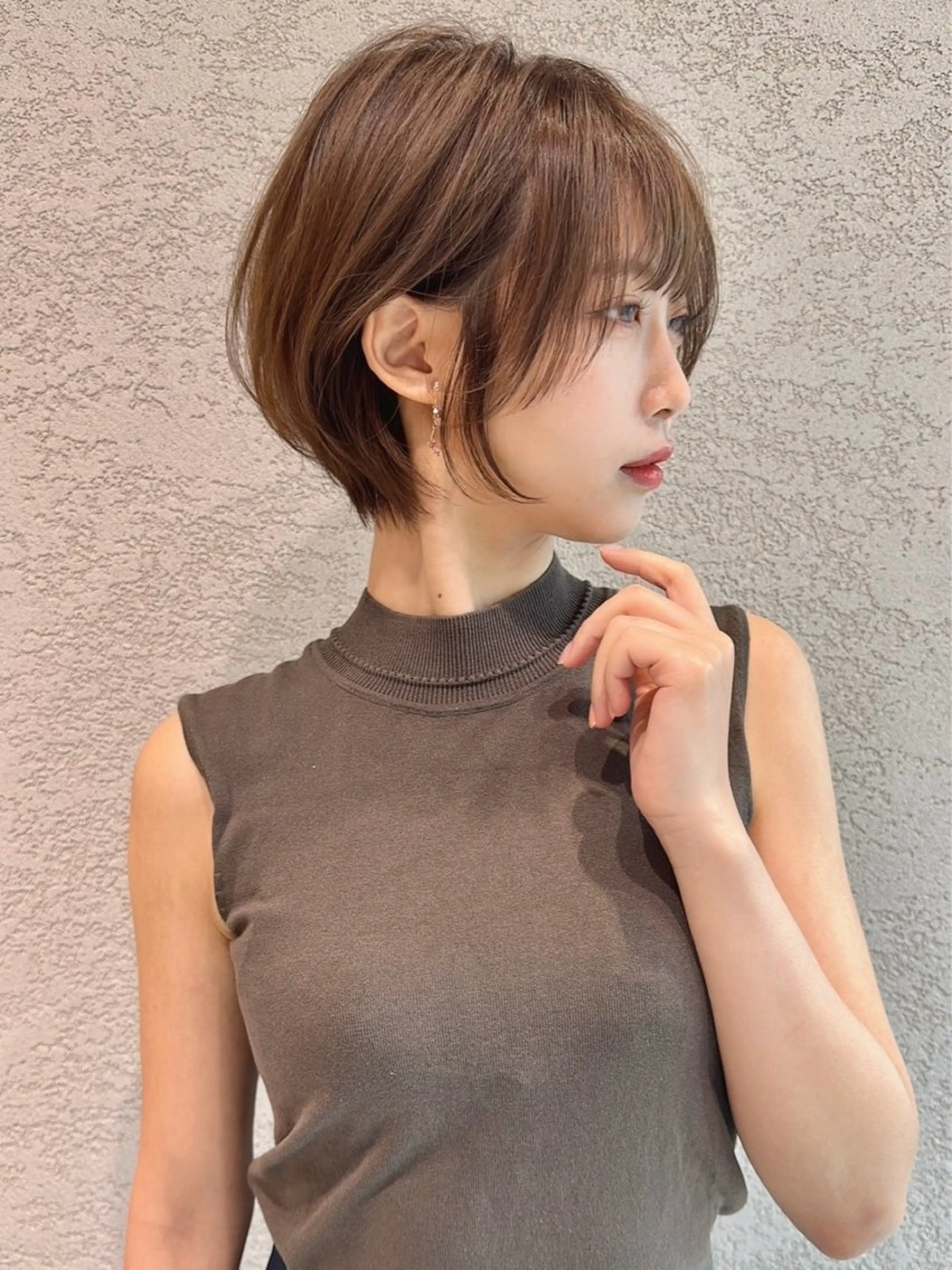 ショート カット トリートメント レイヤー❣️縮毛矯 川村利幸のヘアスタイル