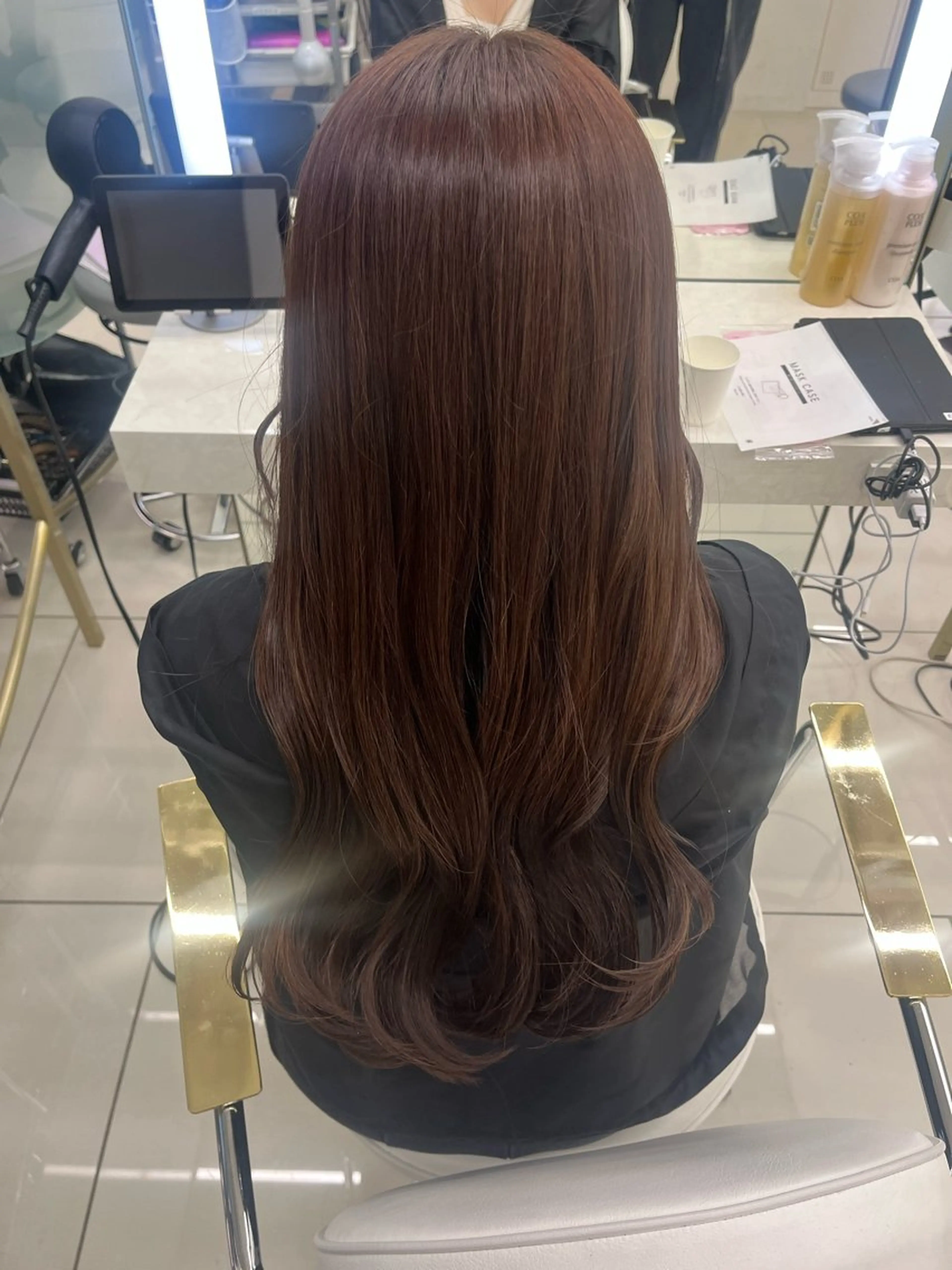 カラー ボブ×透明感カラー♡ 𝑪𝑶𝑨銀座サワのヘアスタイル