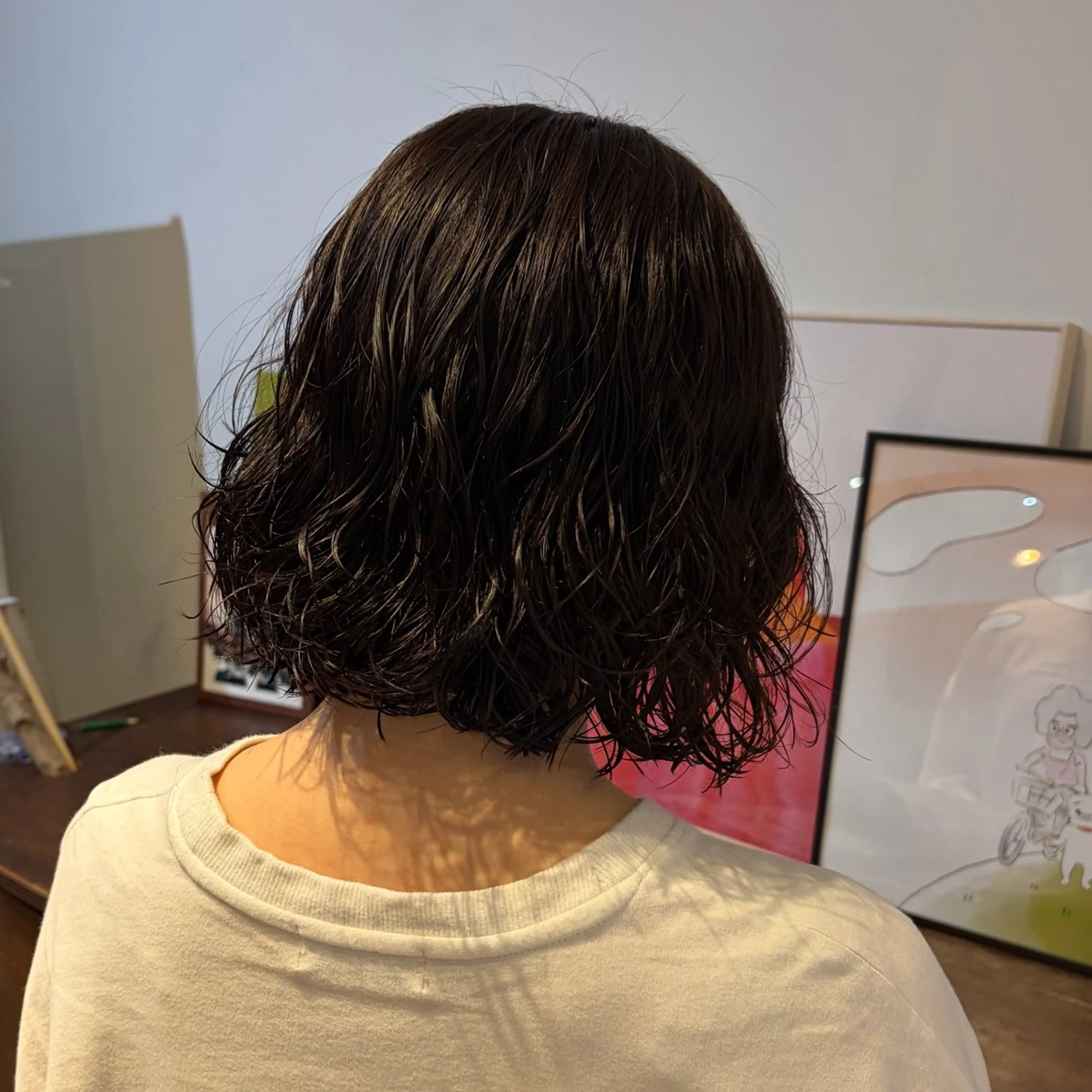 ショート カラー hinari/透明感 /似合わせカラーのヘアスタイル