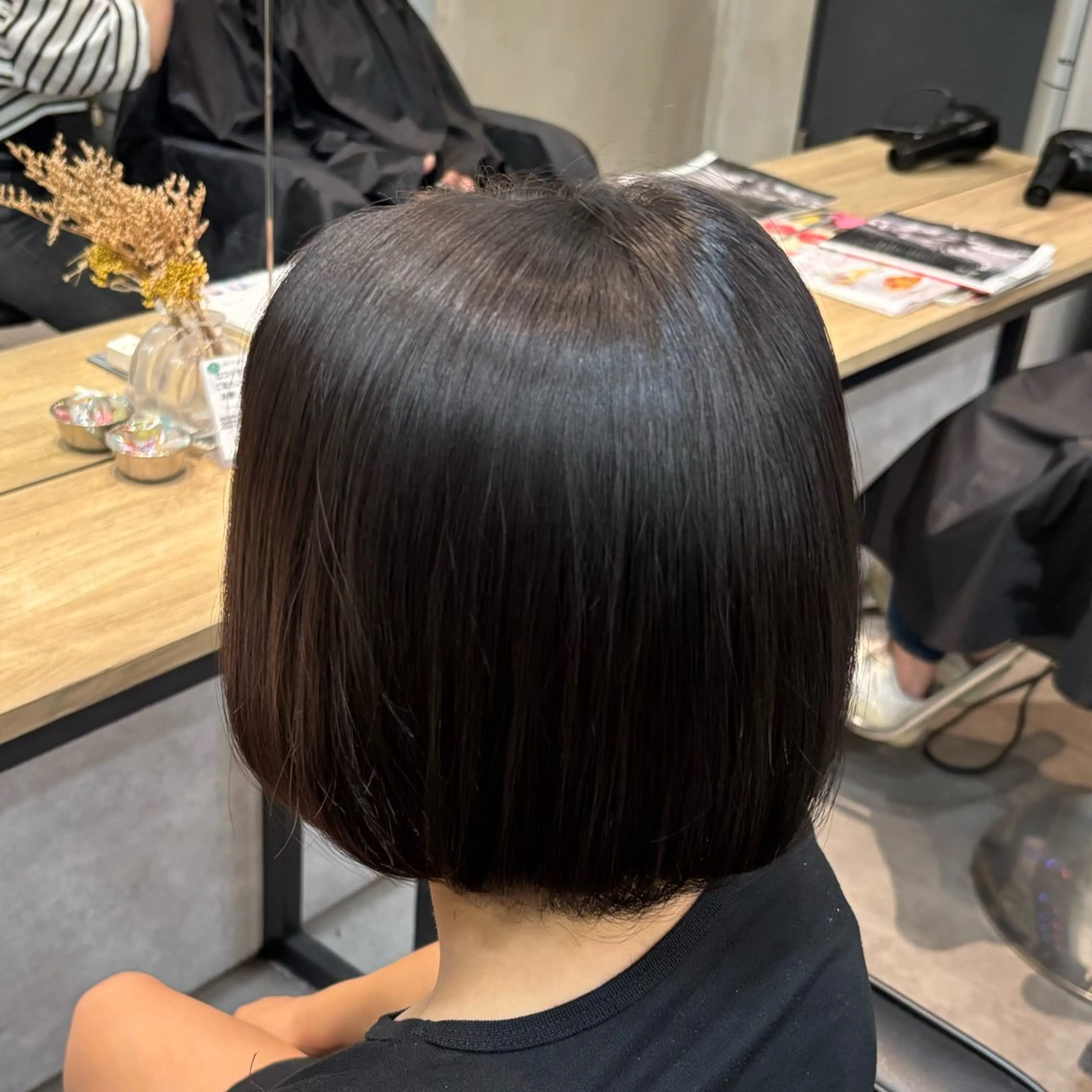 ショート ボブ 片平 帆香のヘアスタイル