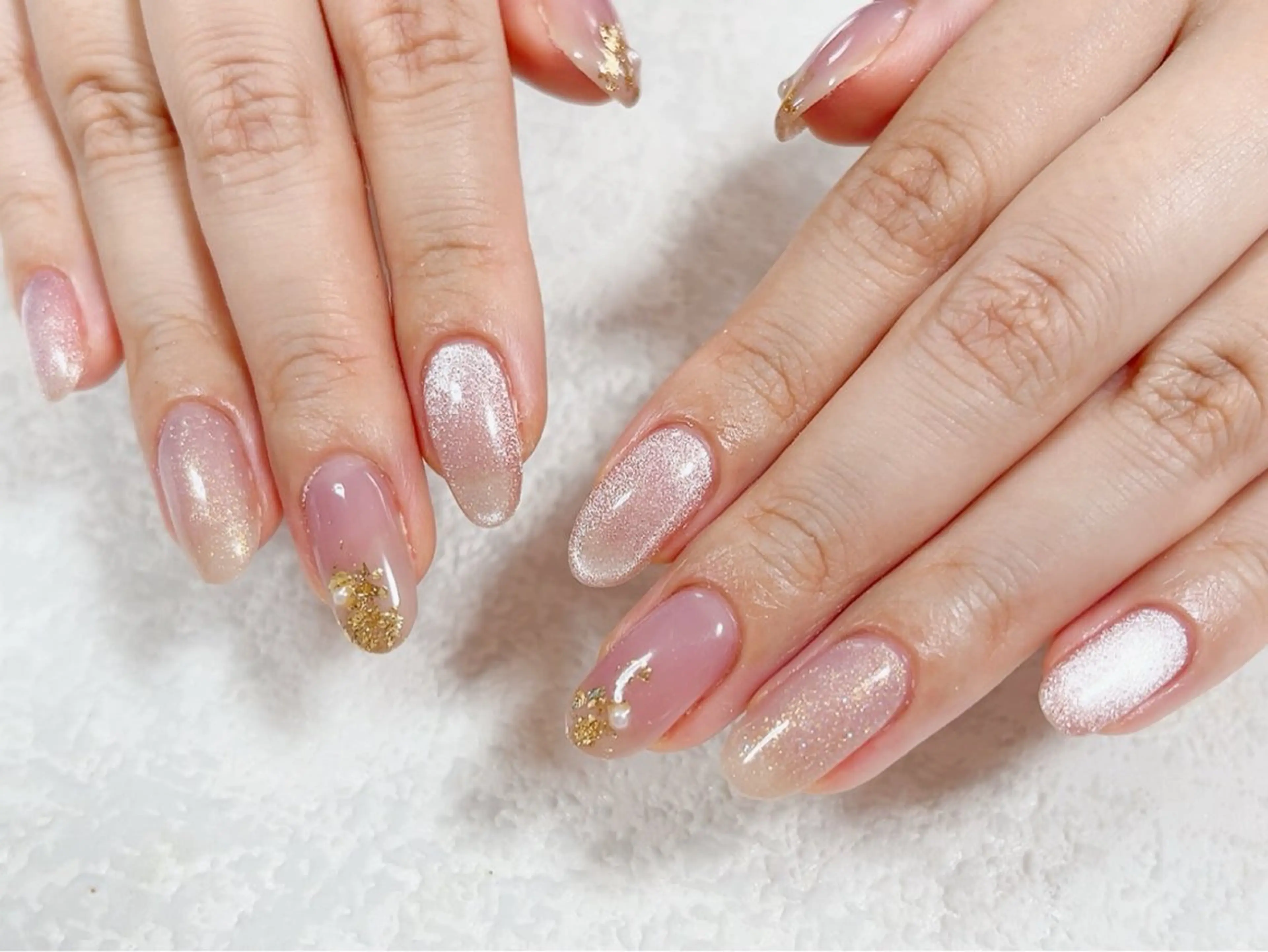 ネイル フットネイル ジェルネイル キラキラネイル メンズネイル パラジェル kiki nail たまプラーザのネイルデザイン