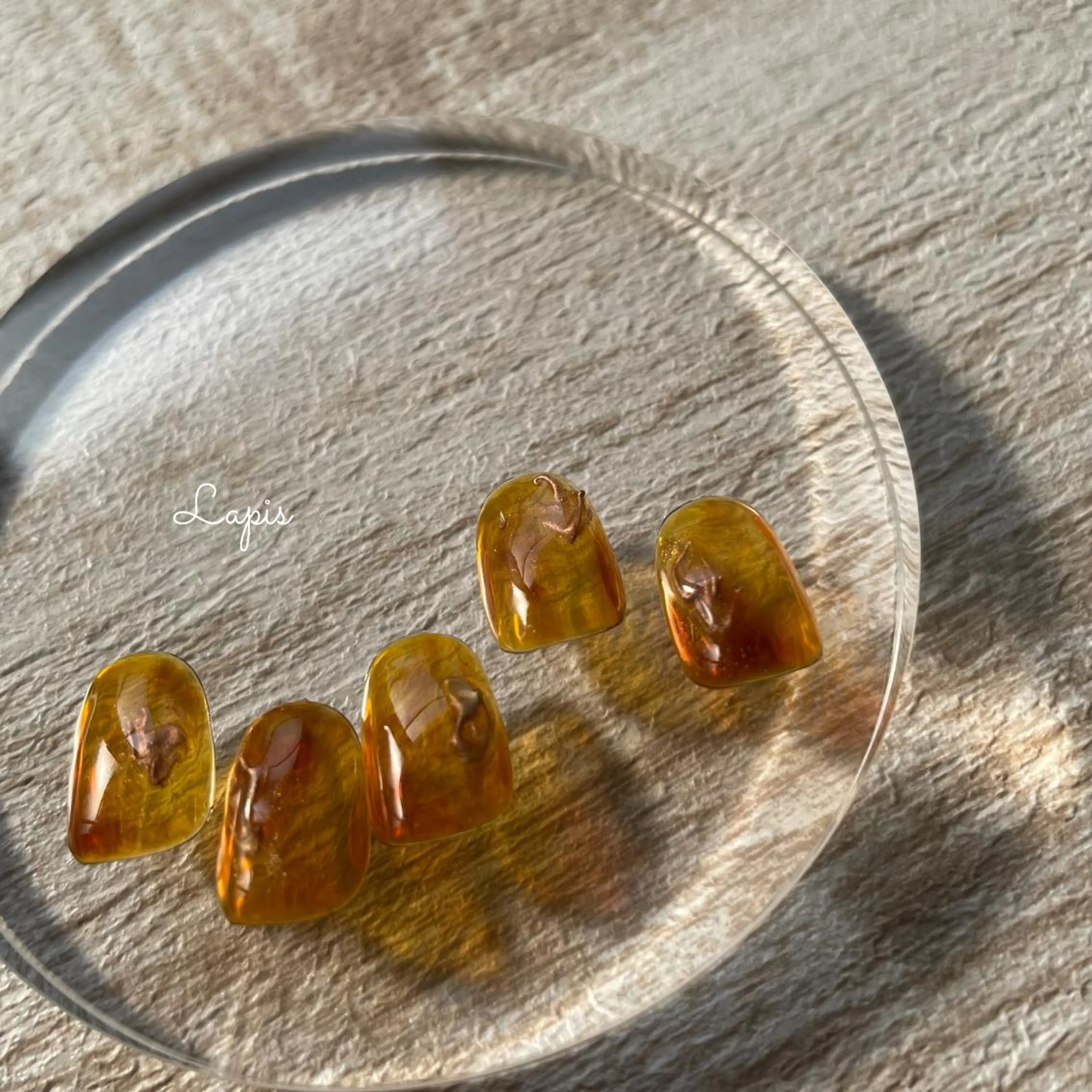 ネイル ニュアンスネイル Lapis *のネイルデザイン