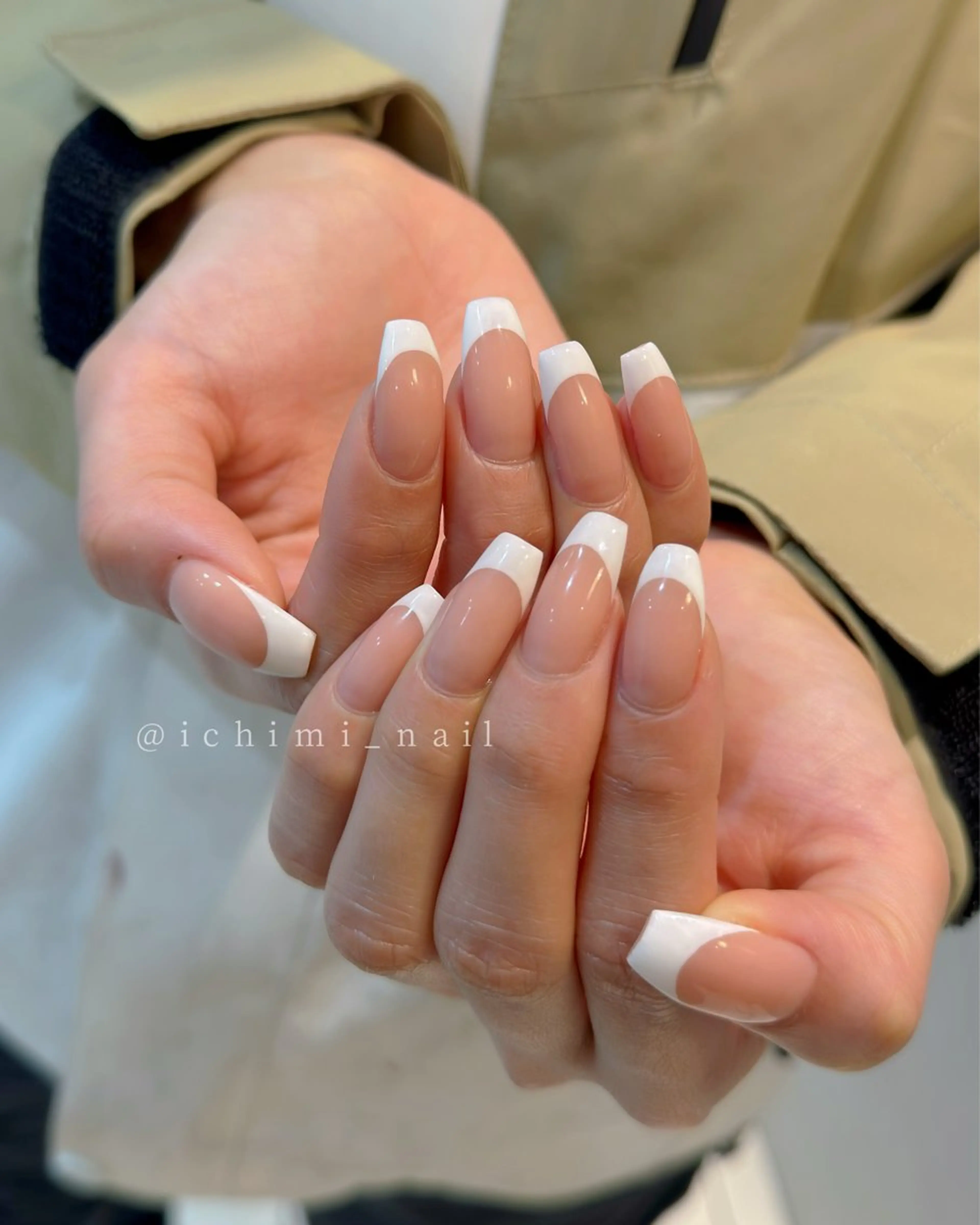 【ソフトジェルオフ初回無料】ハンドフレンチネイル🎀の写真