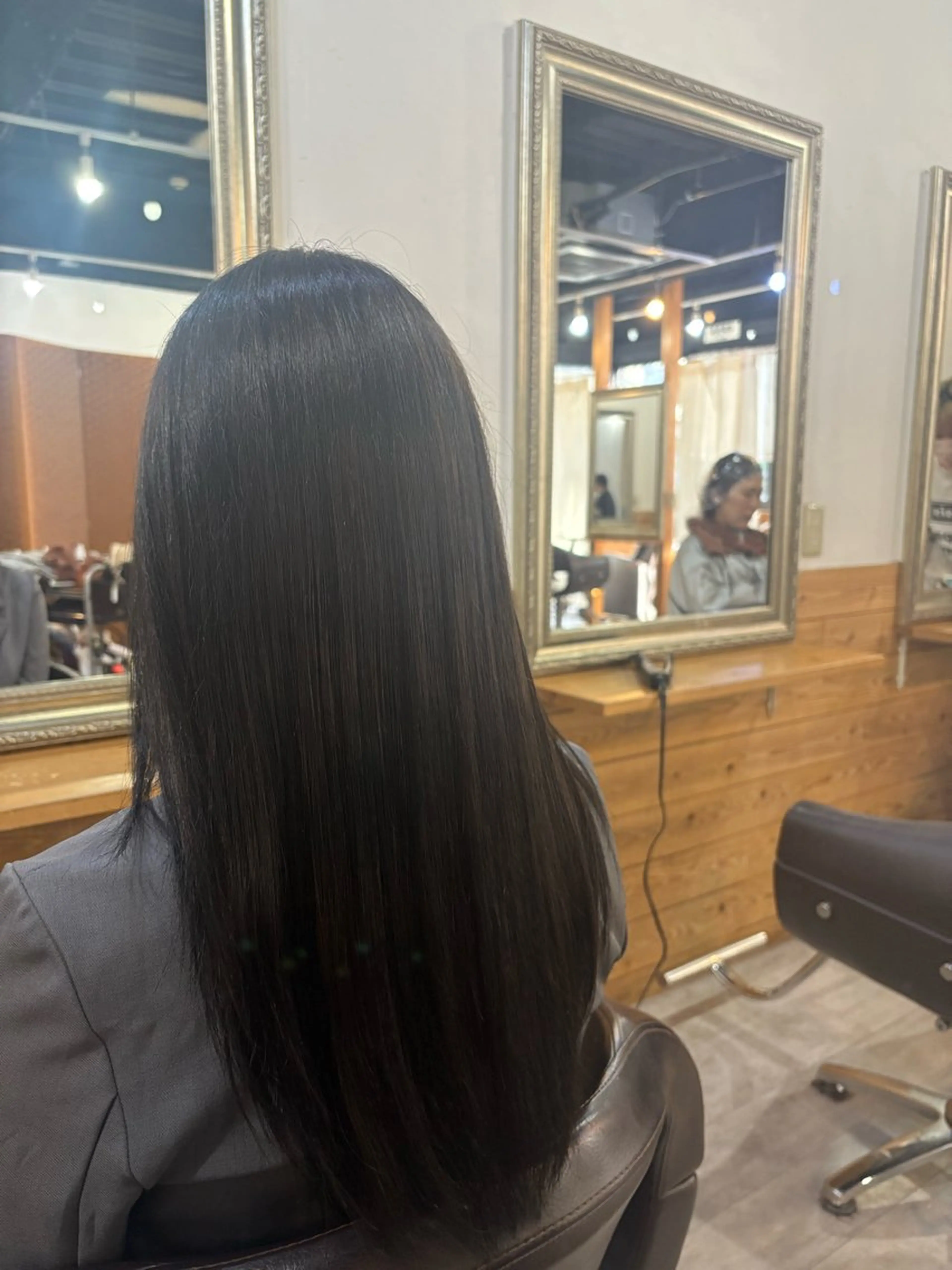 カラー 髪質改善カラー/ 結べるレイヤー/文野のヘアスタイル